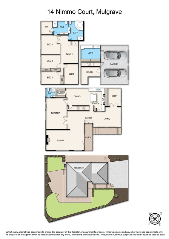 14 Nimmo Court, Mulgrave VIC 3170 - Floorplan