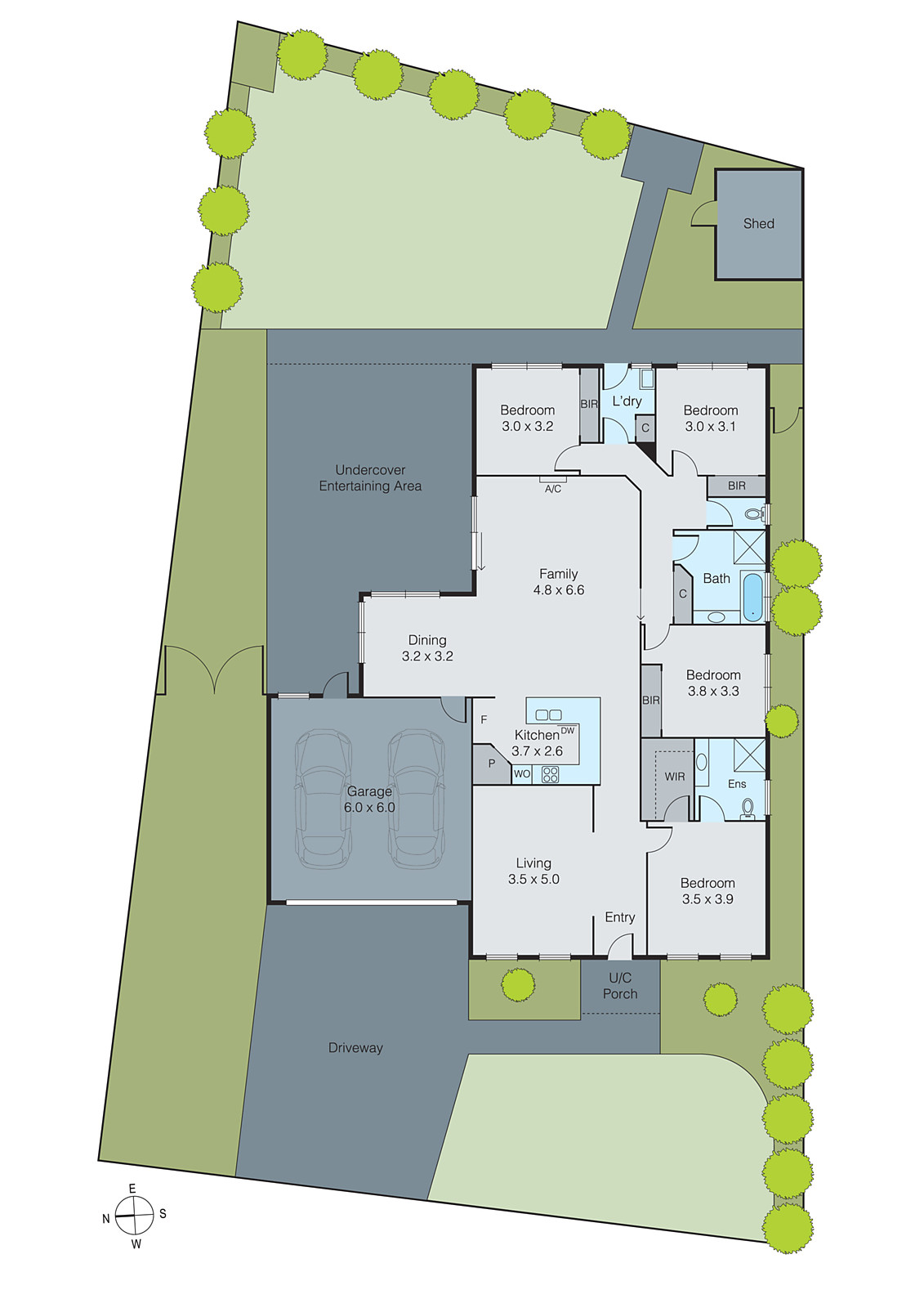 14 Nivek Court, St Albans Park VIC 3219 - Floorplan