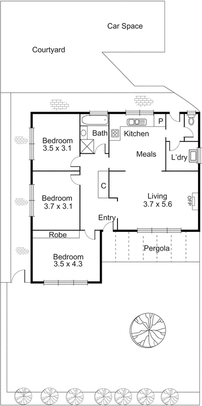 14 Noora Avenue, Bentleigh East VIC 3165 - Floorplan