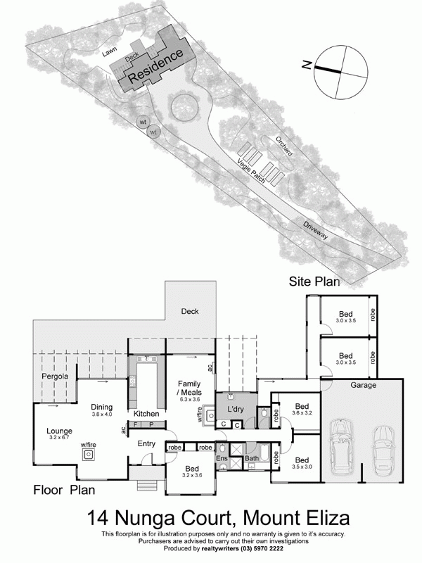 14 Nunga Court, MOUNT ELIZA VIC 3930 - Floorplan