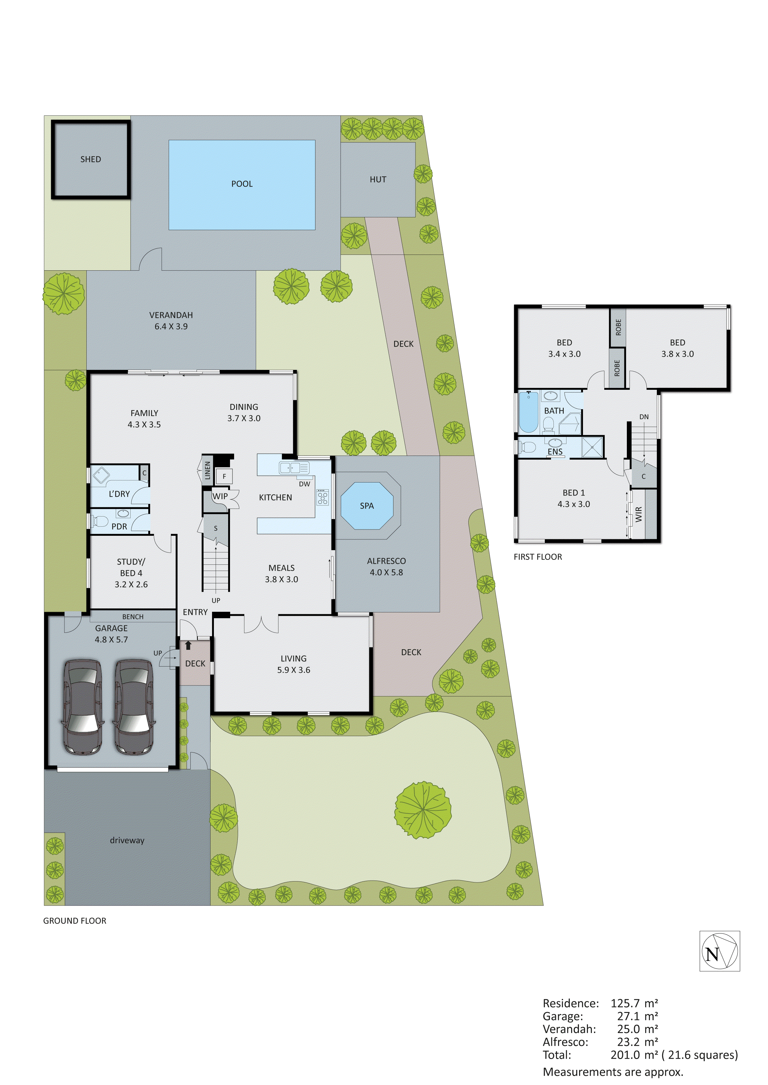 14 Nurten Parade, Aspendale Gardens VIC 3195 - Floorplan