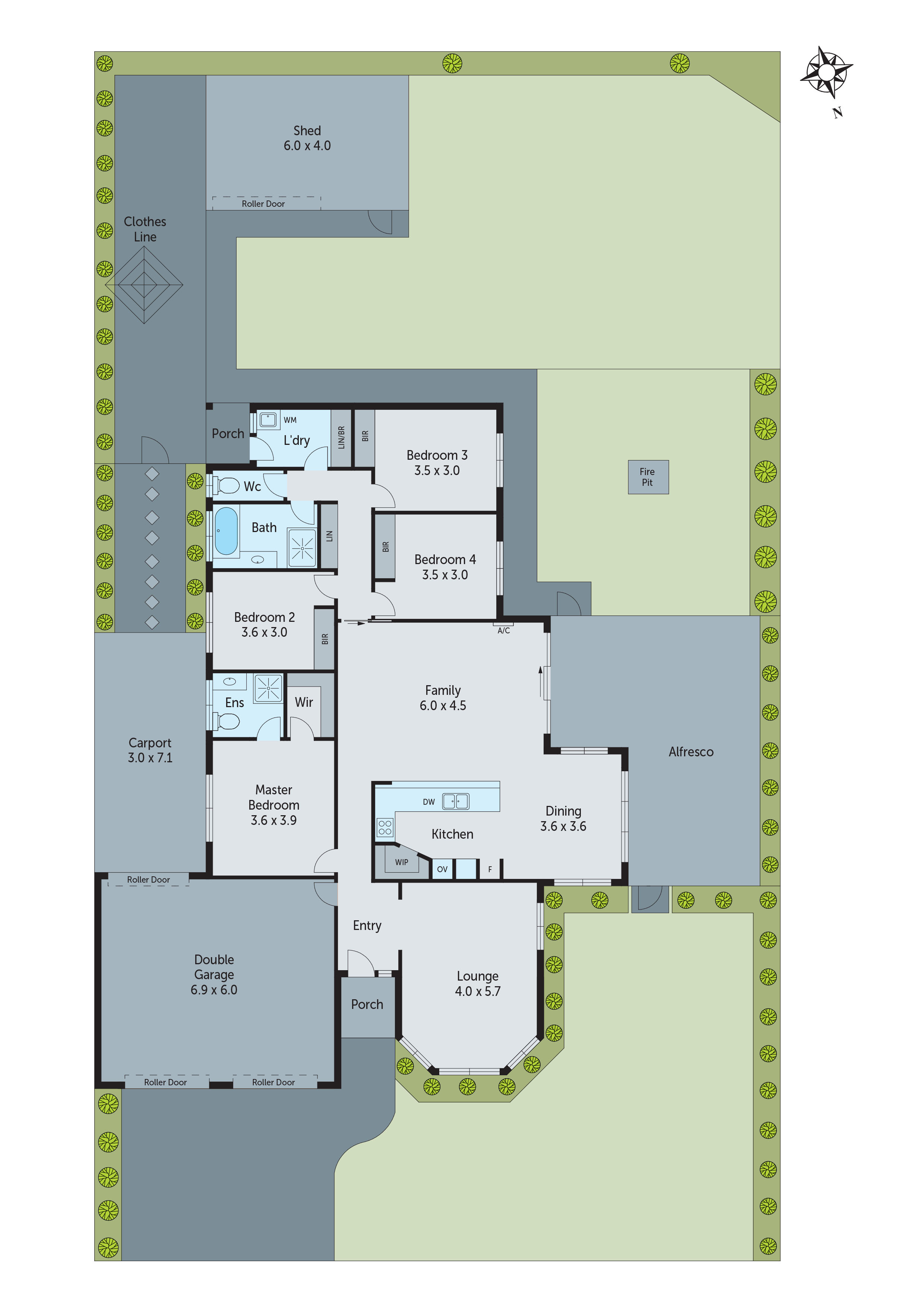 14 Paratone Crescent, ST ALBANS PARK VIC 3219 - Floorplan