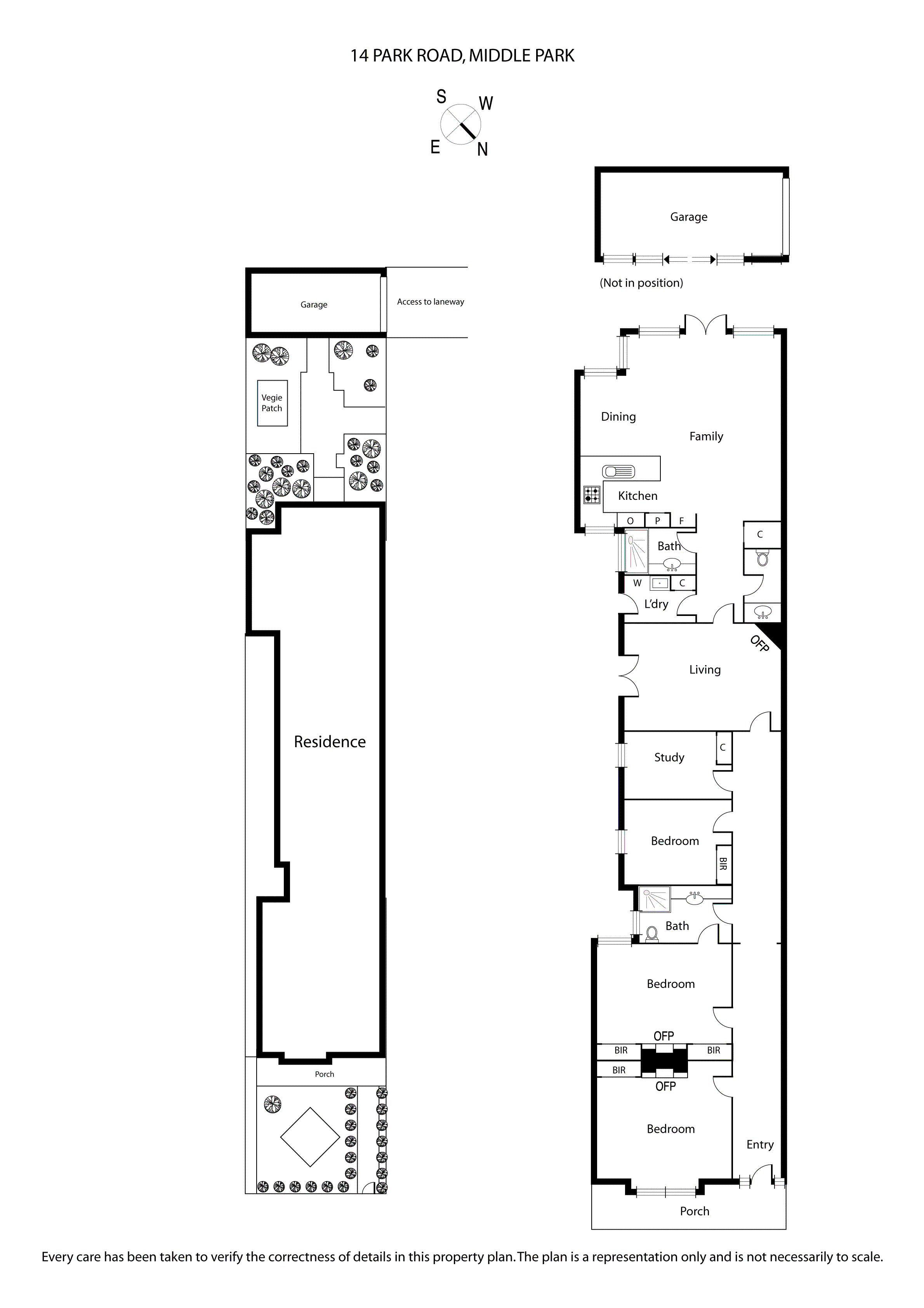 14 Park Road, MIDDLE PARK VIC 3206 - Floorplan