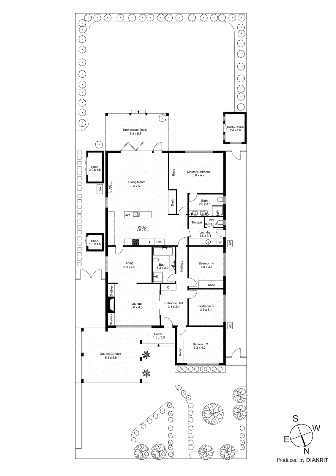 14 Parkin Avenue, Cheltenham VIC 3192 - Floorplan