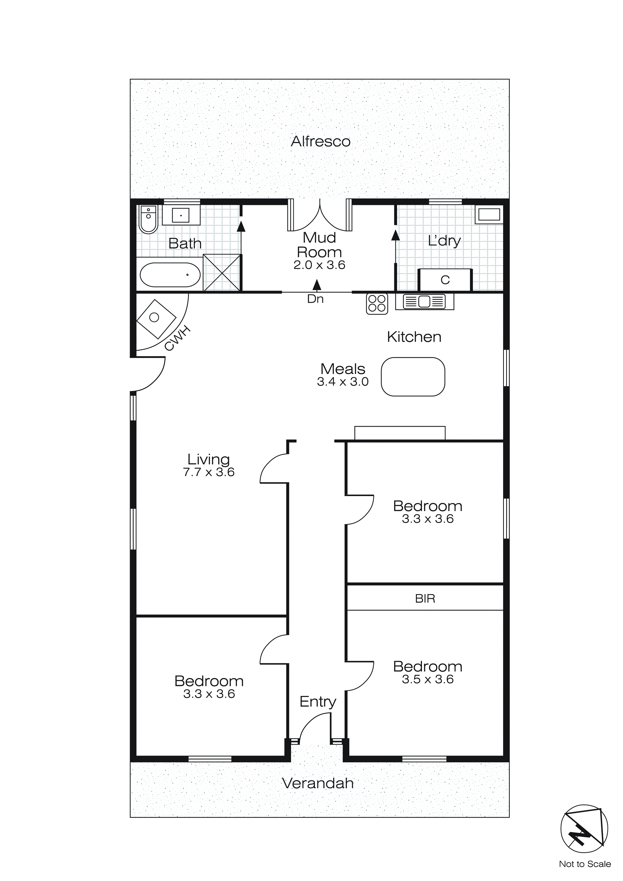 14 Peake Street, Golden Point VIC 3350 - Floorplan