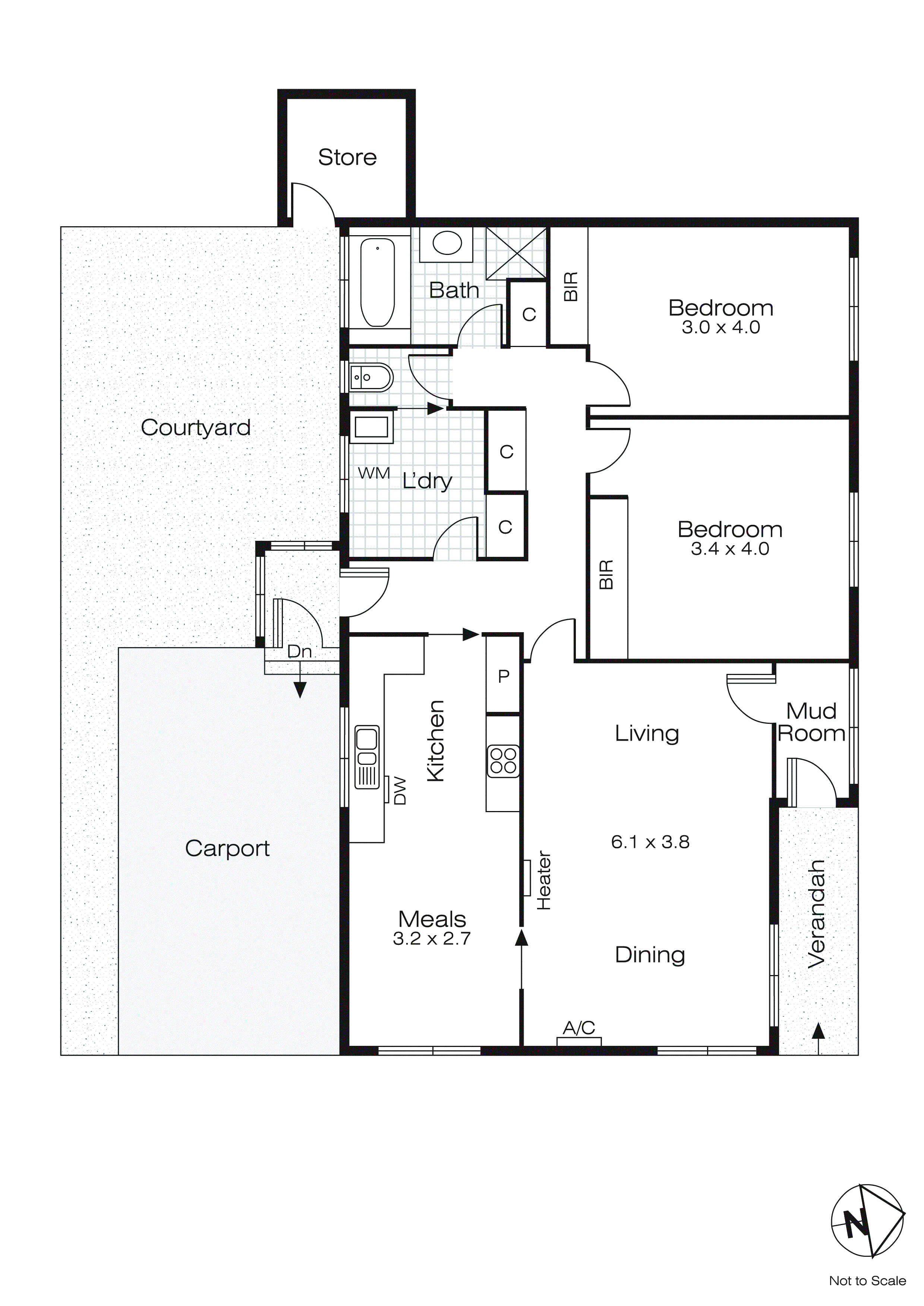 1/4 Pleasant Street South, Newington VIC 3350 - Floorplan