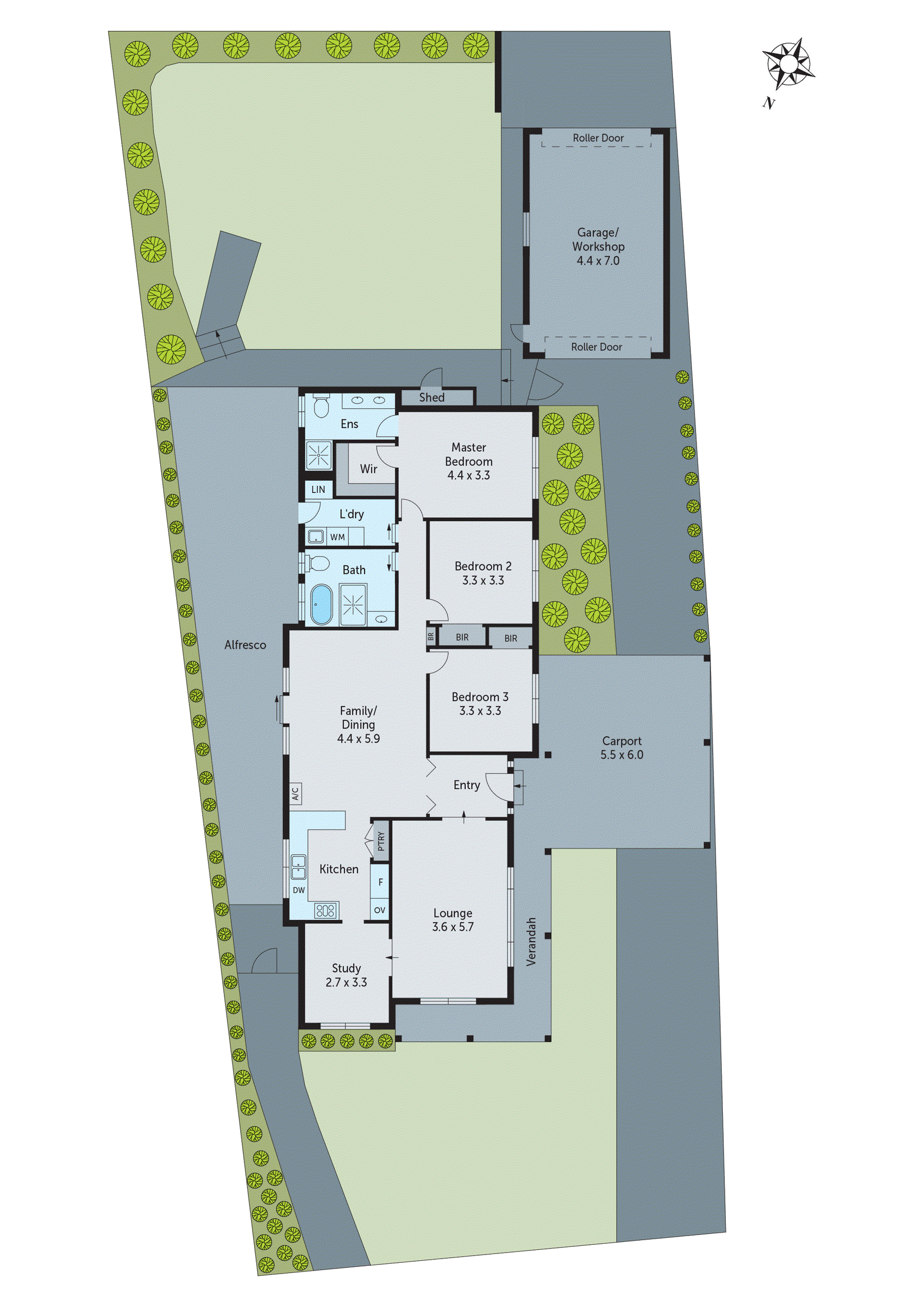 14 Polley Court, Grovedale VIC 3216 - Floorplan