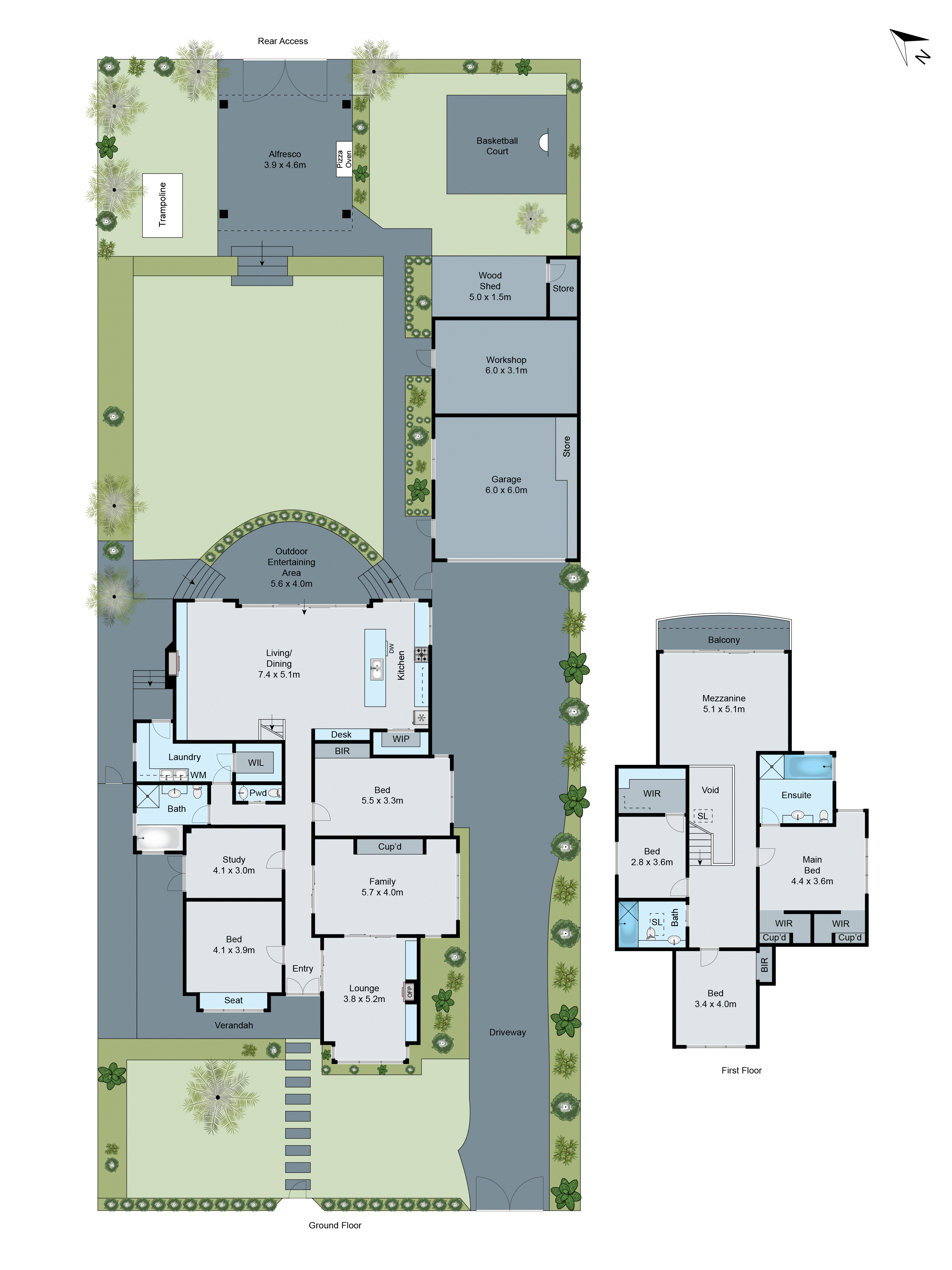 14 Purrumbete Avenue, Manifold Heights VIC 3218 - Floorplan