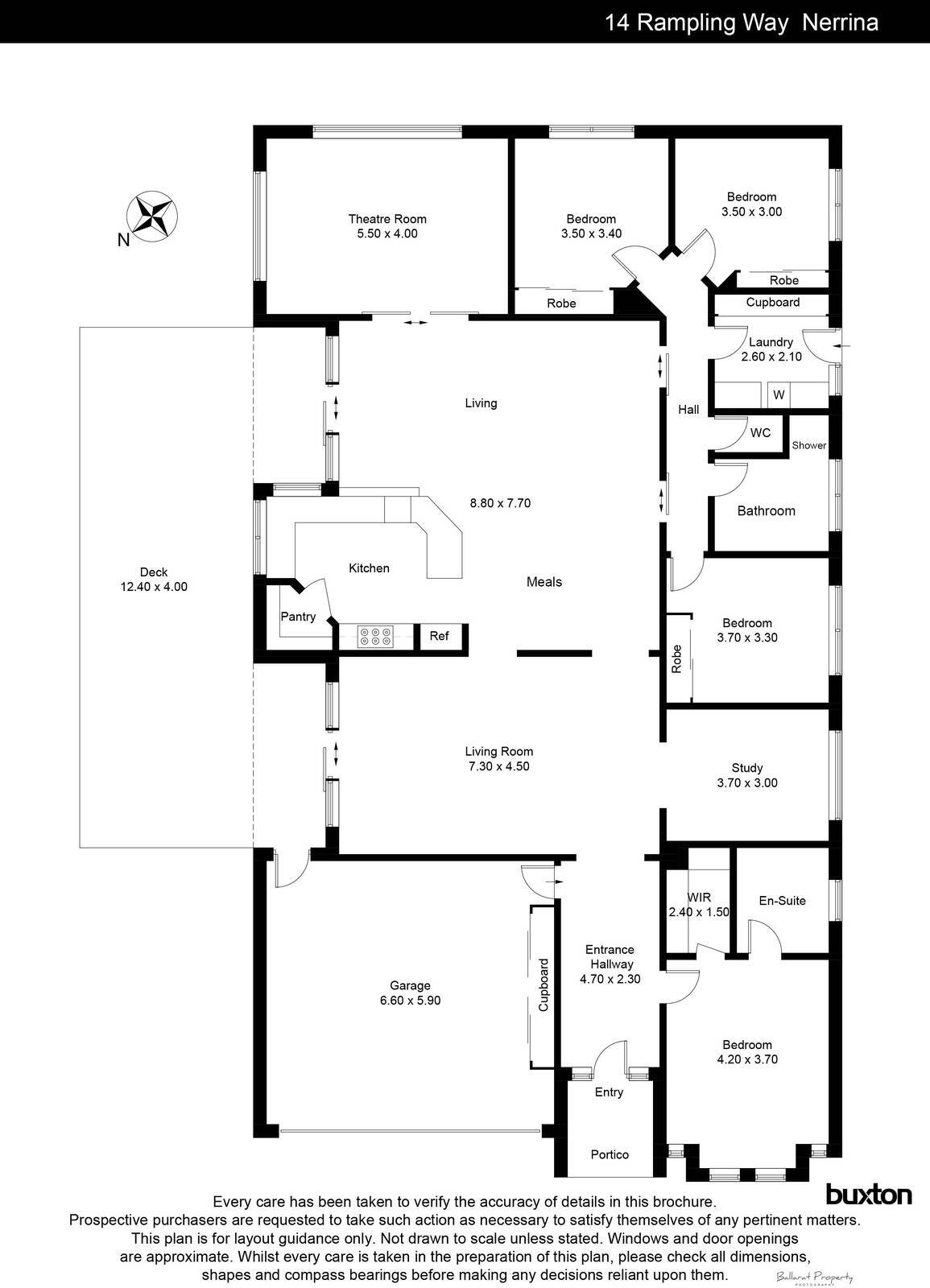 14 Rampling Way, Nerrina VIC 3350 - Floorplan