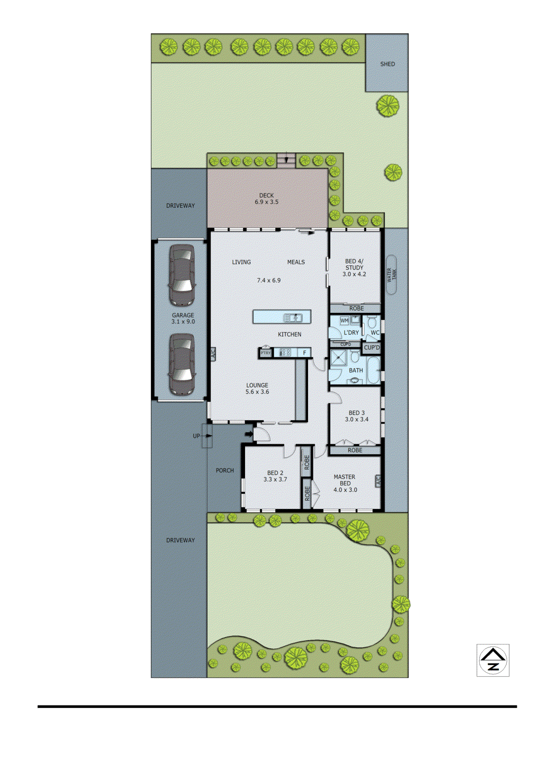 14 Reuben Street, Cheltenham VIC 3192 - Floorplan