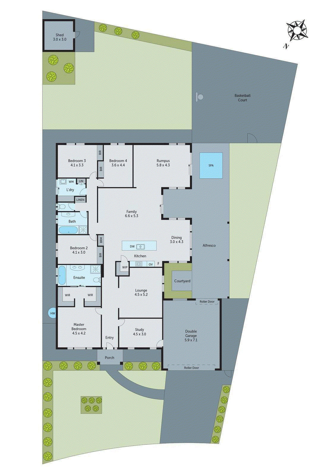 14 Roseview Way, St Albans Park VIC 3219 - Floorplan