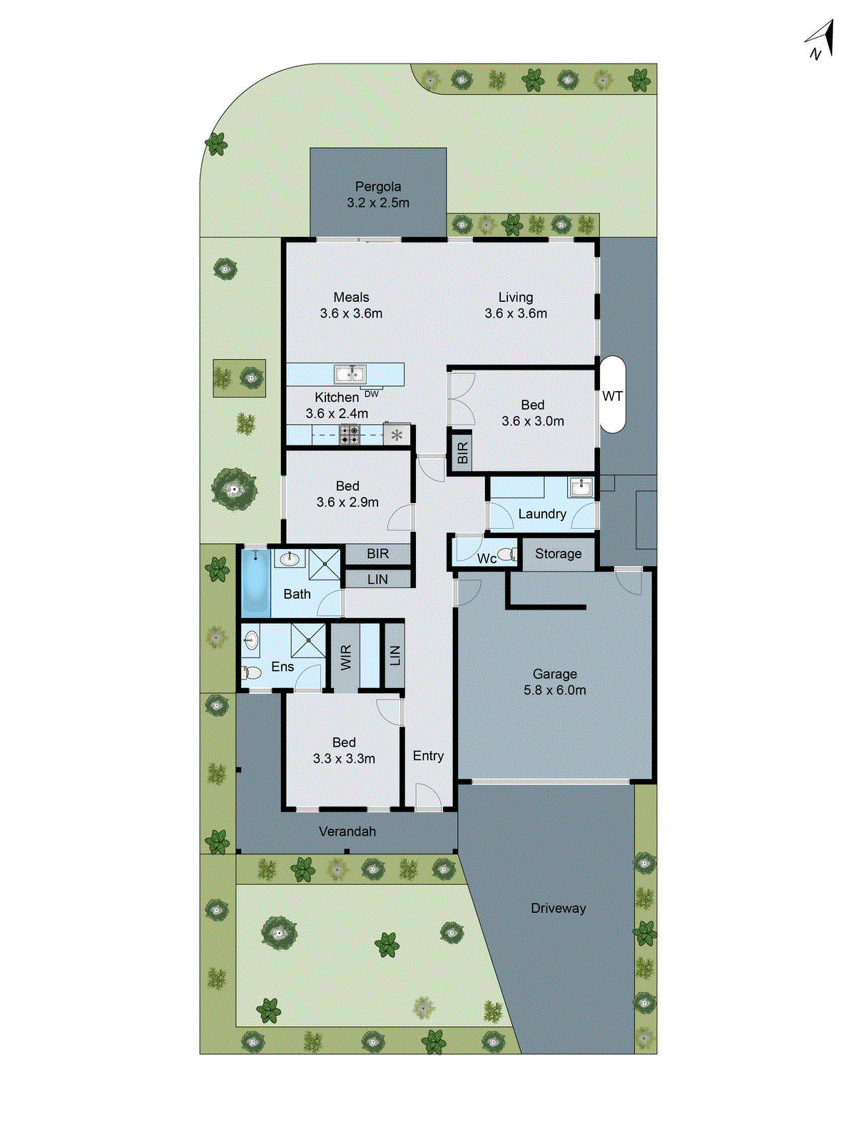 1/4 Roslyn Road, Belmont VIC 3216 - Floorplan