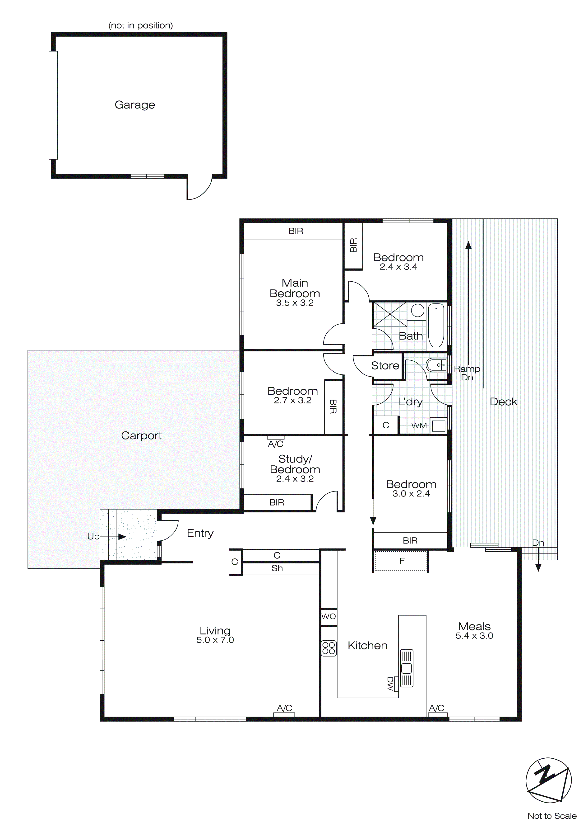 14 Rowan Parade, Wendouree VIC 3355 - Floorplan