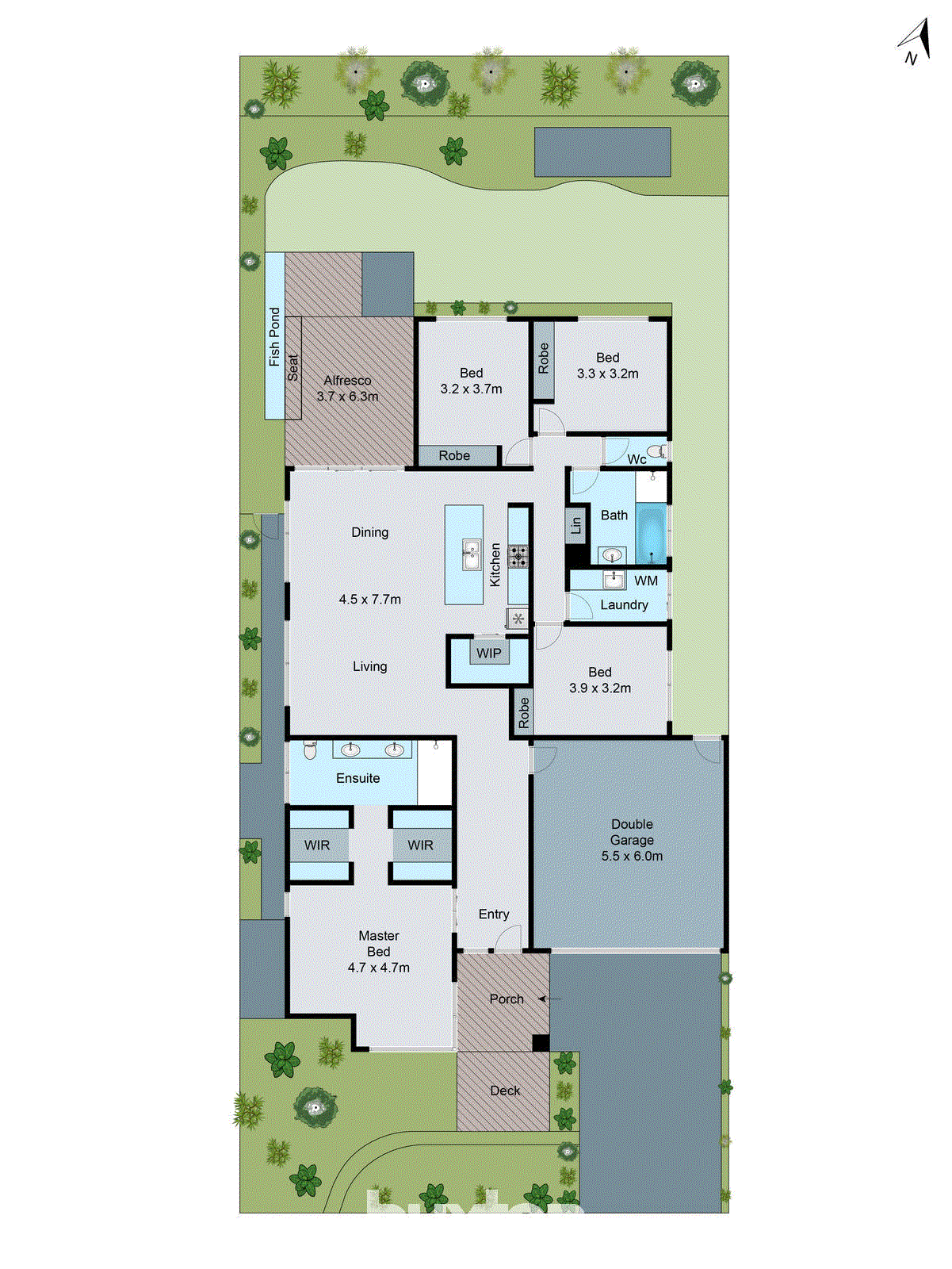 14 Saltbreeze Boulevard, Armstrong Creek VIC 3217 - Floorplan