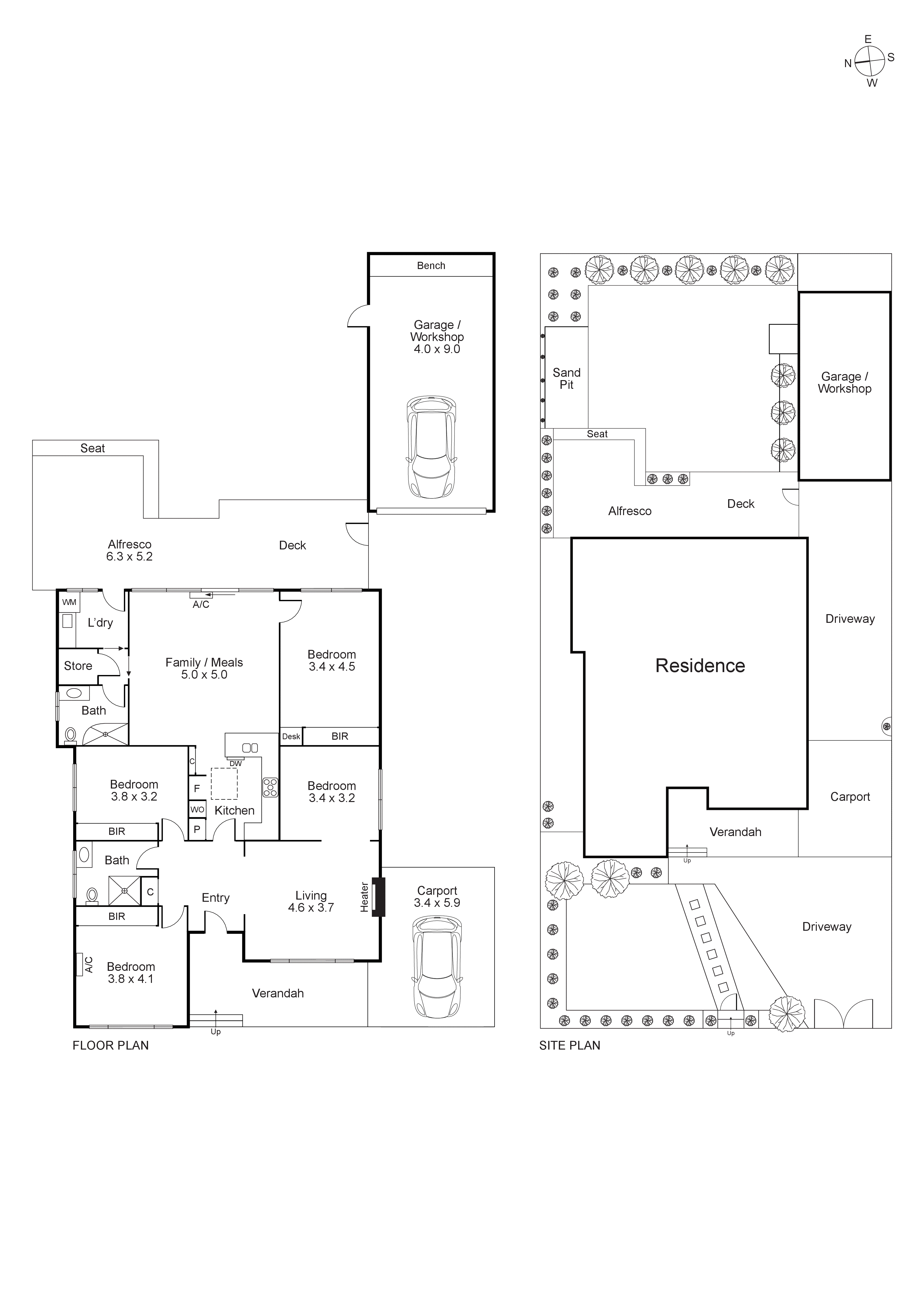 14 Sandra Grove, Bentleigh VIC 3204 - Floorplan