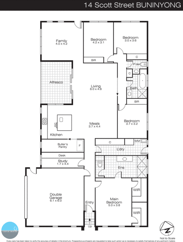 14 Scott Street, Buninyong VIC 3357 - Floorplan