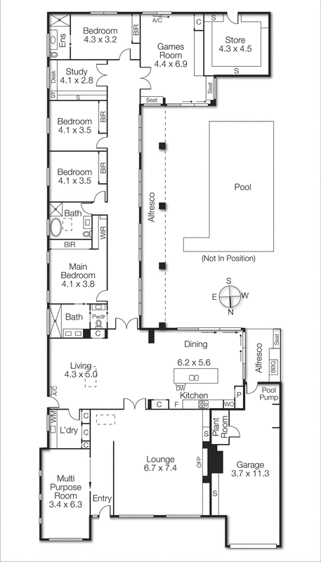 14 Second Street, Black Rock VIC 3193 - Floorplan