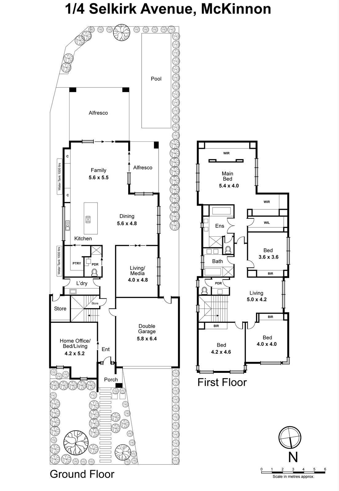1/4 Selkirk Avenue, Mckinnon VIC 3204 - Floorplan