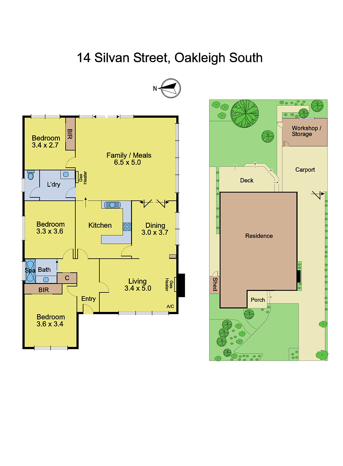 14 Silvan Street, Oakleigh South VIC 3167 - Floorplan
