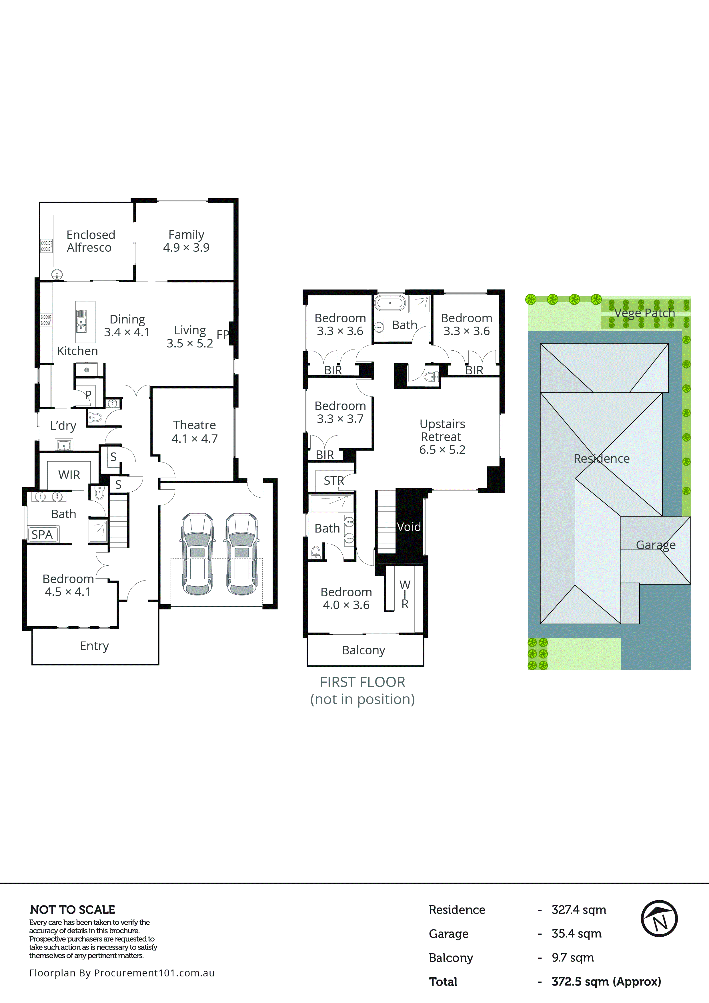 14 Solsbury Crescent, Keysborough VIC 3173 - Floorplan