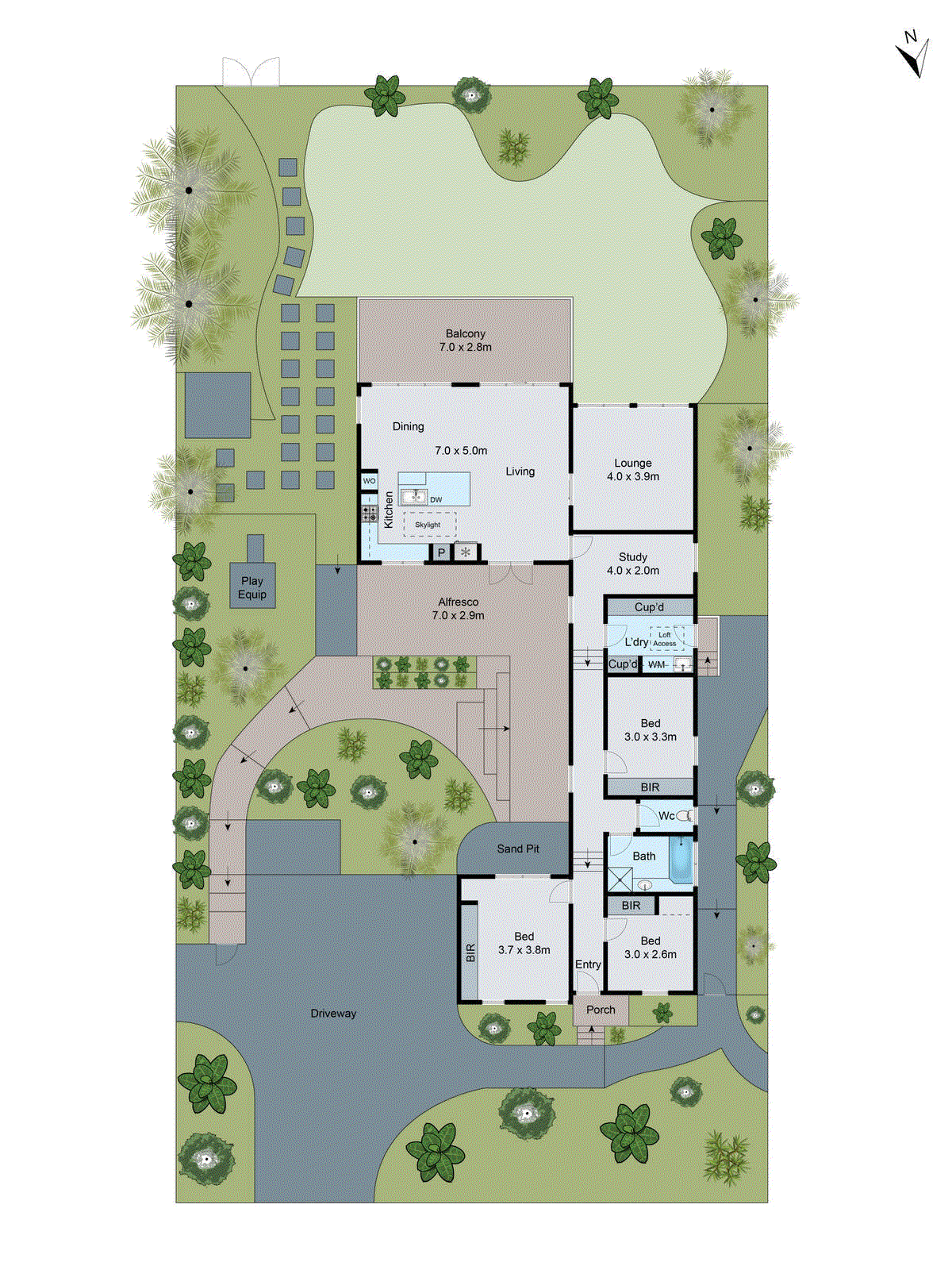 14 Southdown Crescent, Belmont VIC 3216 - Floorplan