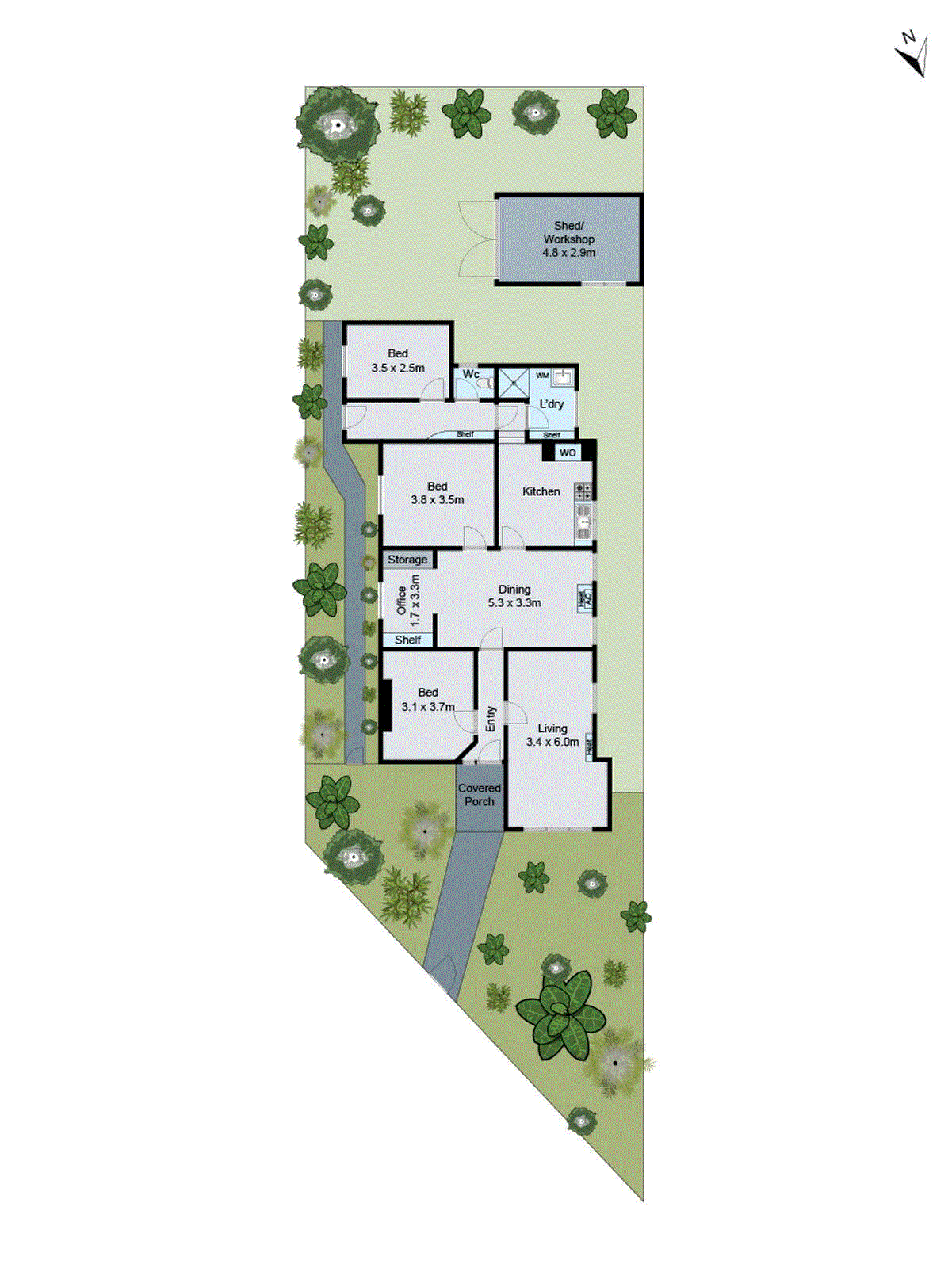 14 St Albans Road, East Geelong VIC 3219 - Floorplan