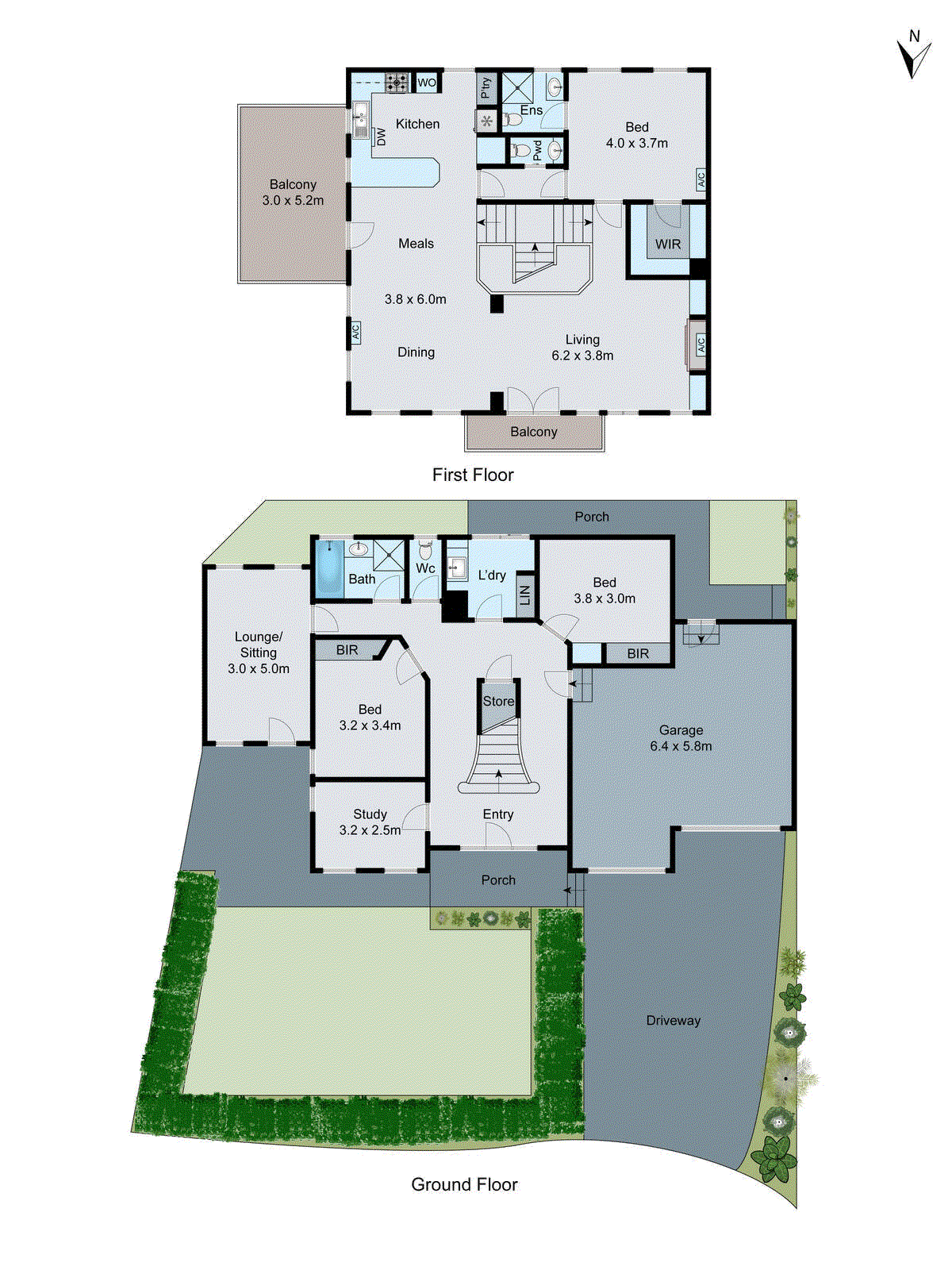 1/4 St Georges Court, Highton VIC 3216 - Floorplan