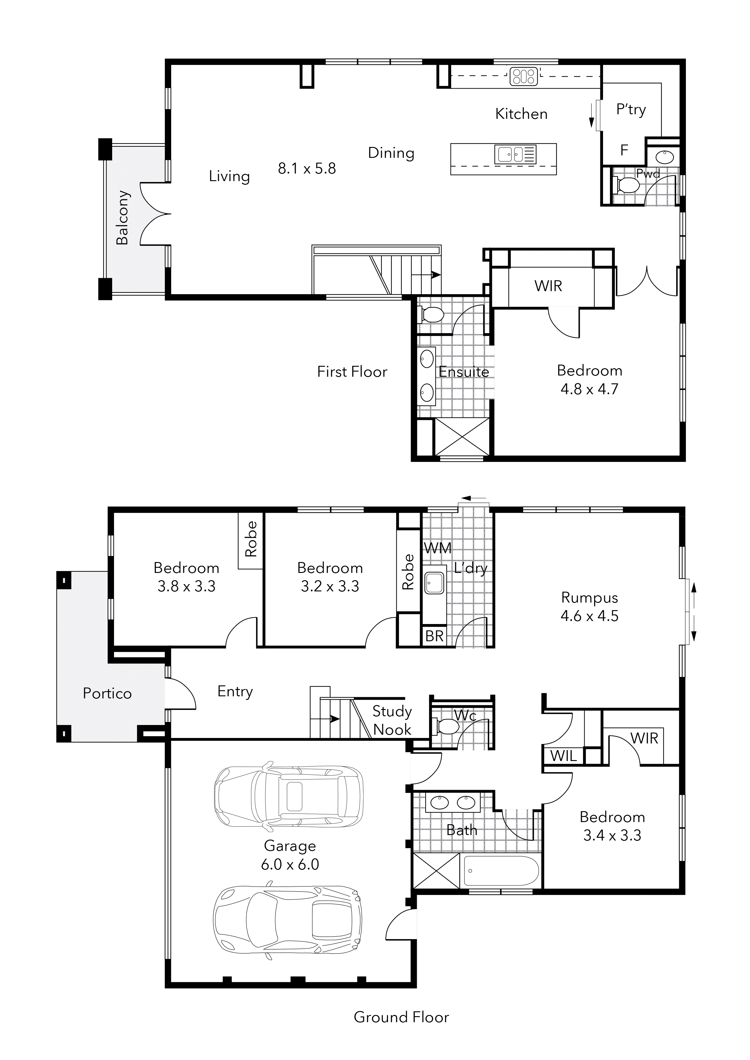 14 St Mirren Drive, Nerrina VIC 3350 - Floorplan