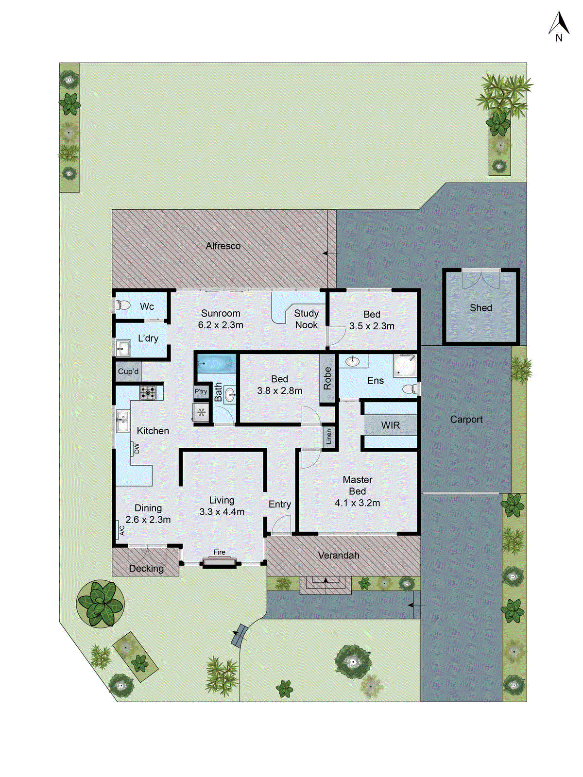14 Summit Avenue, Belmont VIC 3216 - Floorplan
