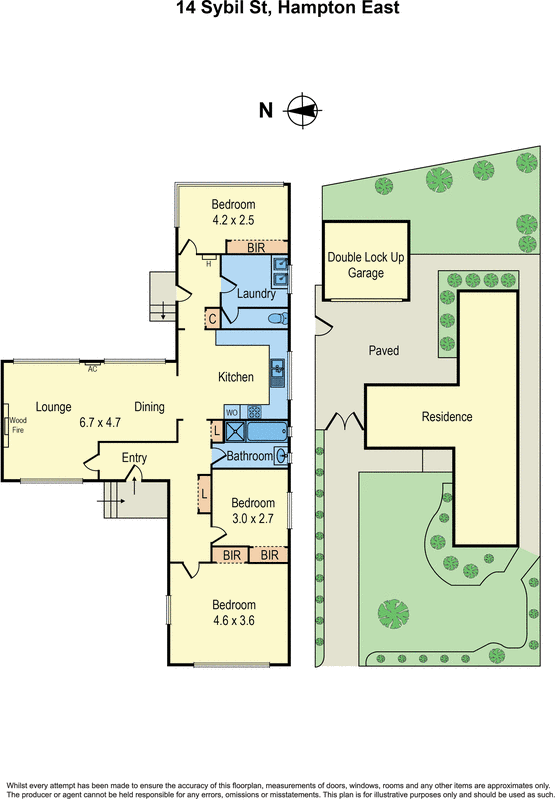 14 Sybil Street, Hampton East VIC 3188 - Floorplan