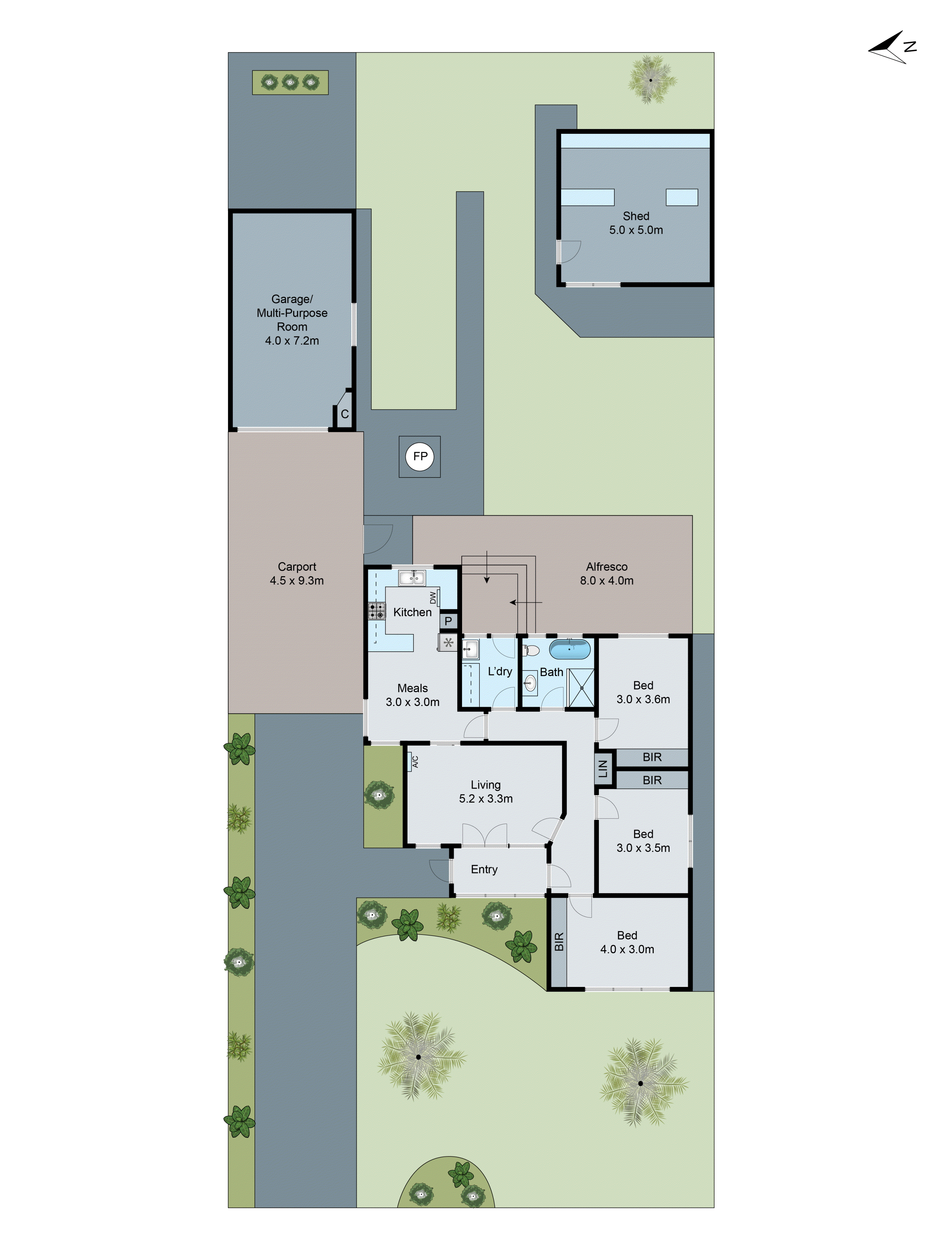 14 Tahara Street, Hamlyn Heights VIC 3215 - Floorplan