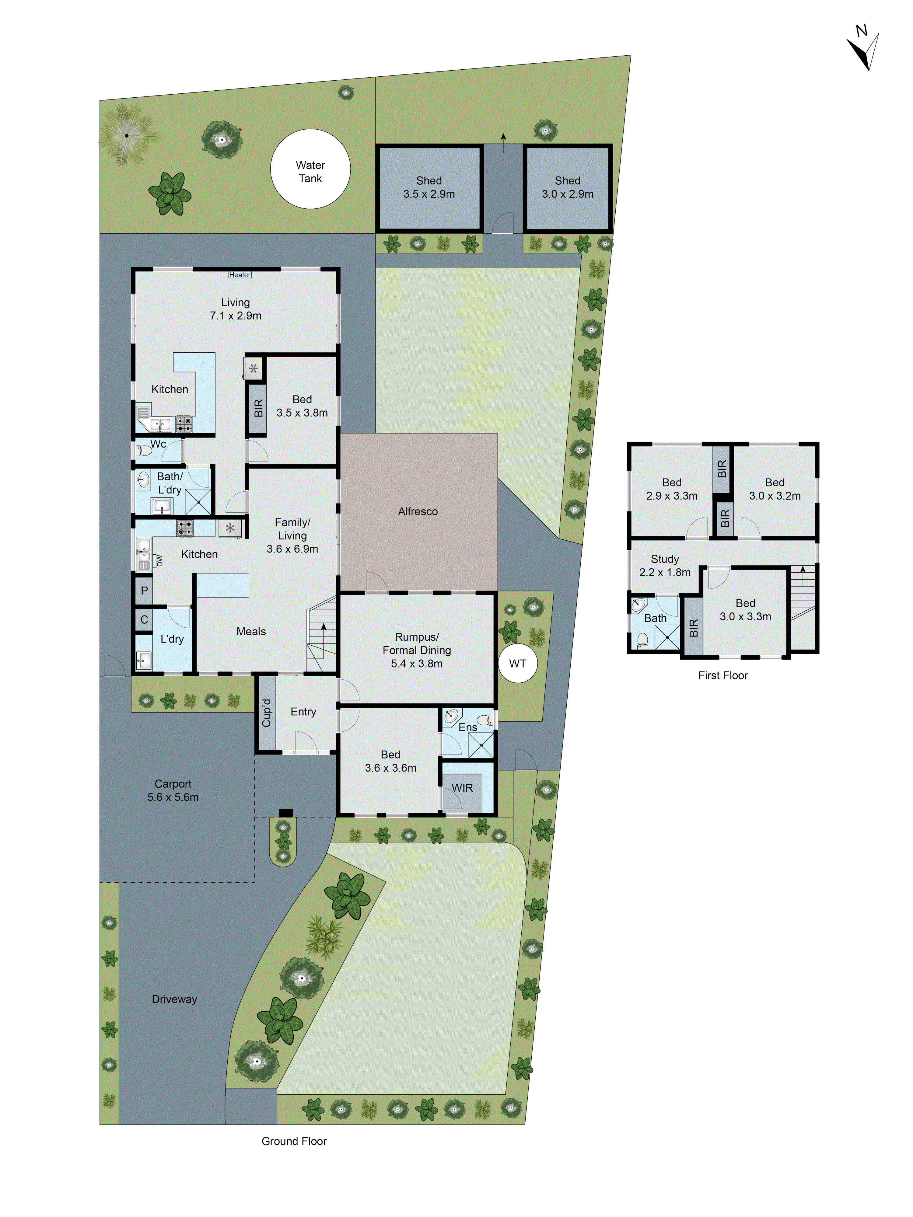 14 Tammany Drive, Clarinda VIC 3169 - Floorplan