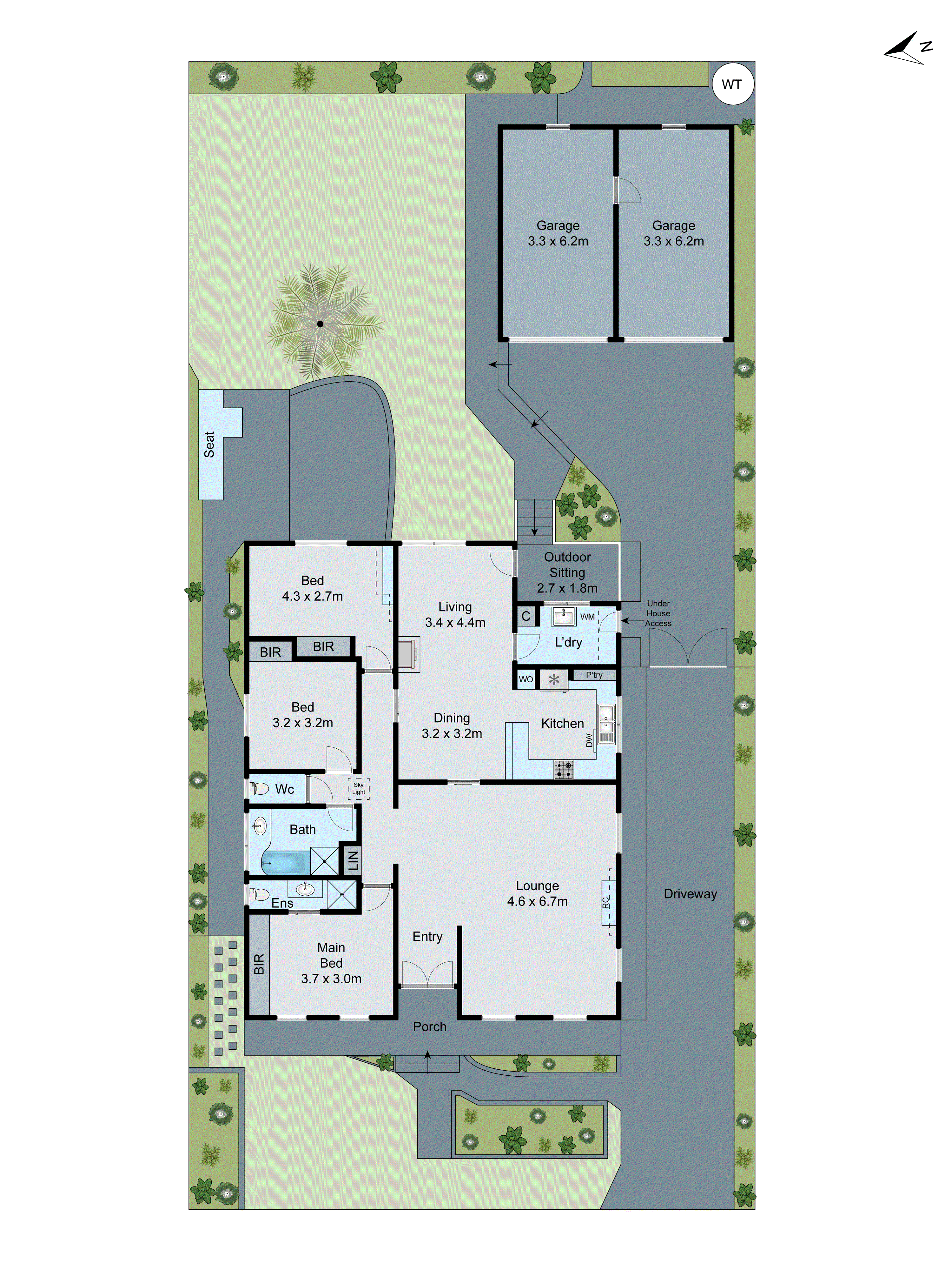 14 Tania Drive, Highton VIC 3216 - Floorplan