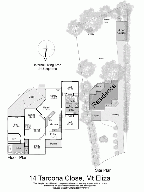 14 Taroona Close, MOUNT ELIZA VIC 3930 - Floorplan
