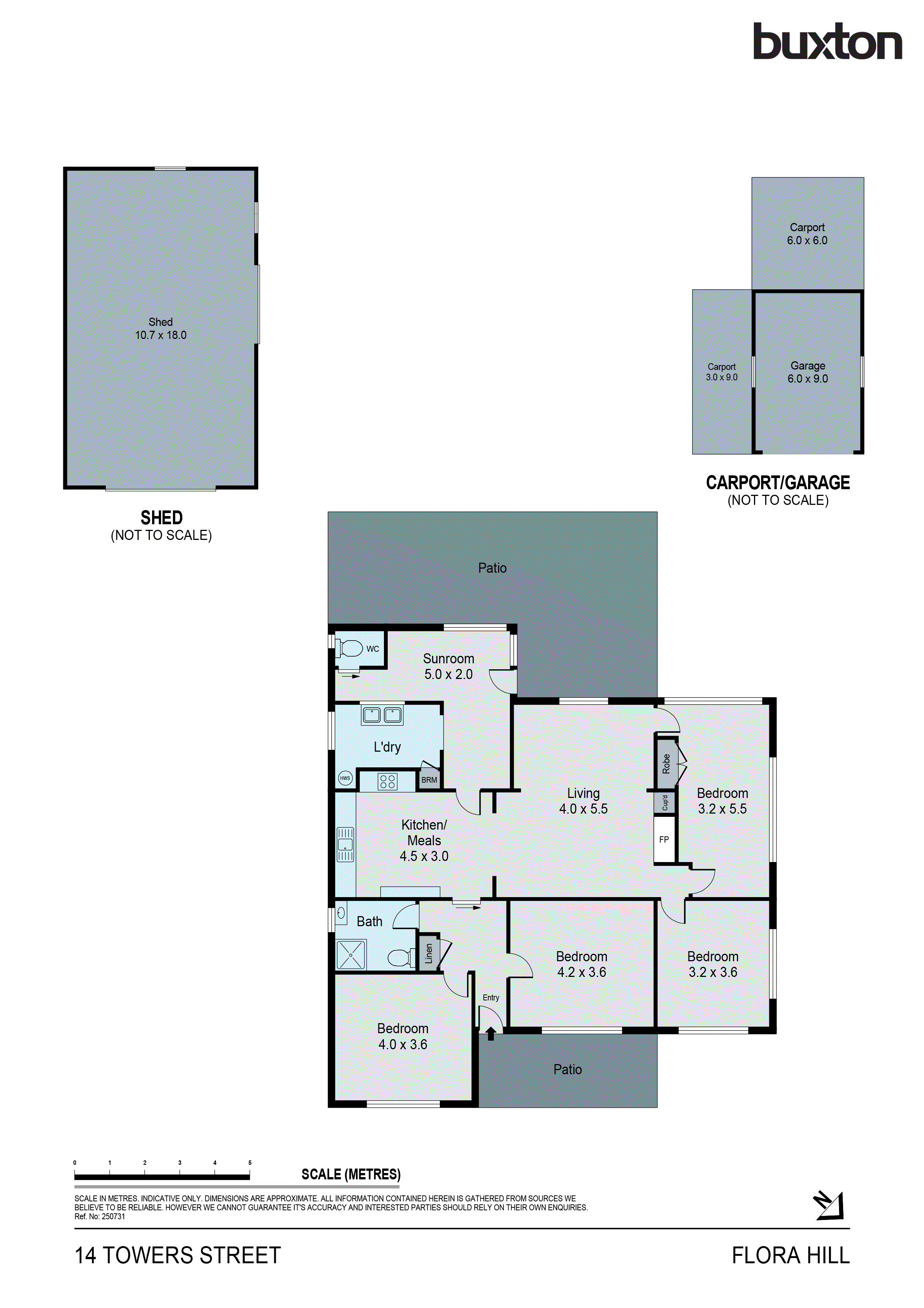 14 Towers Street, Flora Hill VIC 3550 - Floorplan