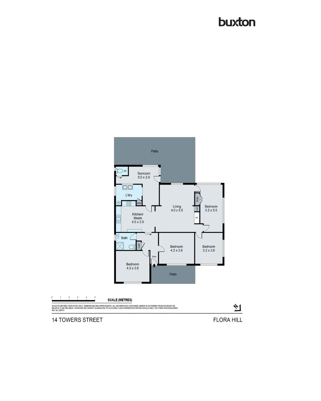 14 Towers Street, Flora Hill VIC 3550 - Floorplan