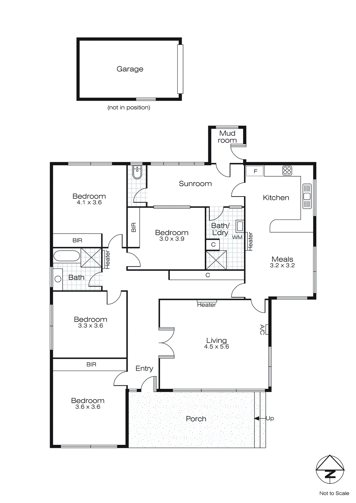 14 Vale Street, Sebastopol VIC 3356 - Floorplan