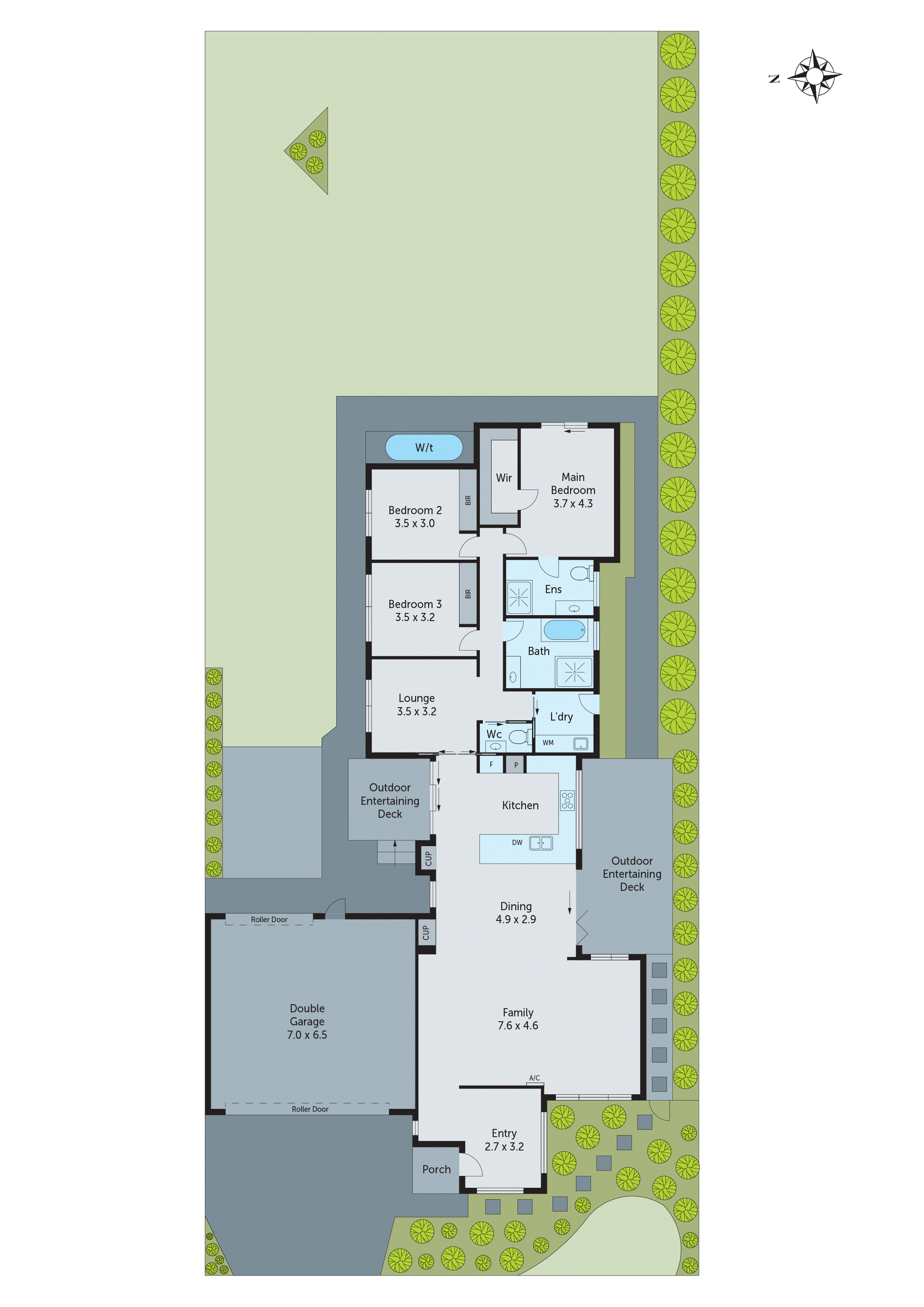 14 Vanessa Avenue, Highton VIC 3216 - Floorplan