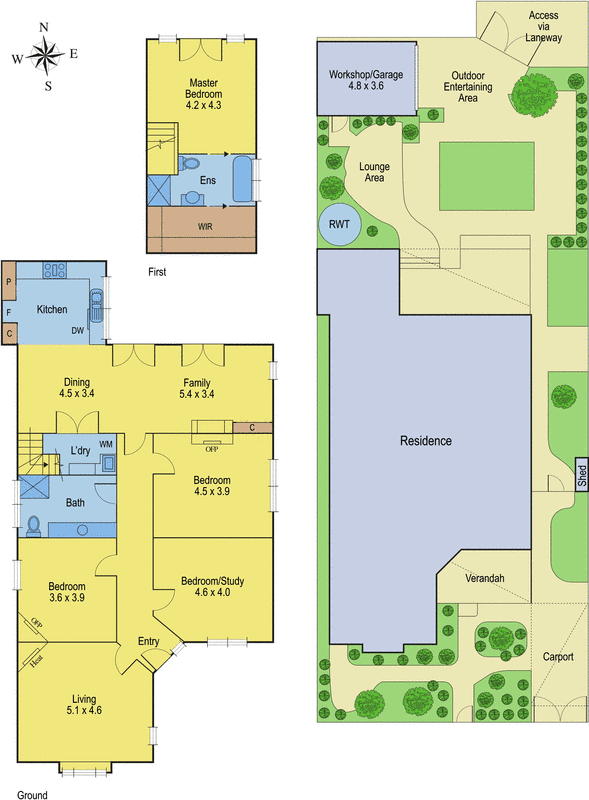 14 Virginia Street, NEWTOWN VIC 3220 - Floorplan