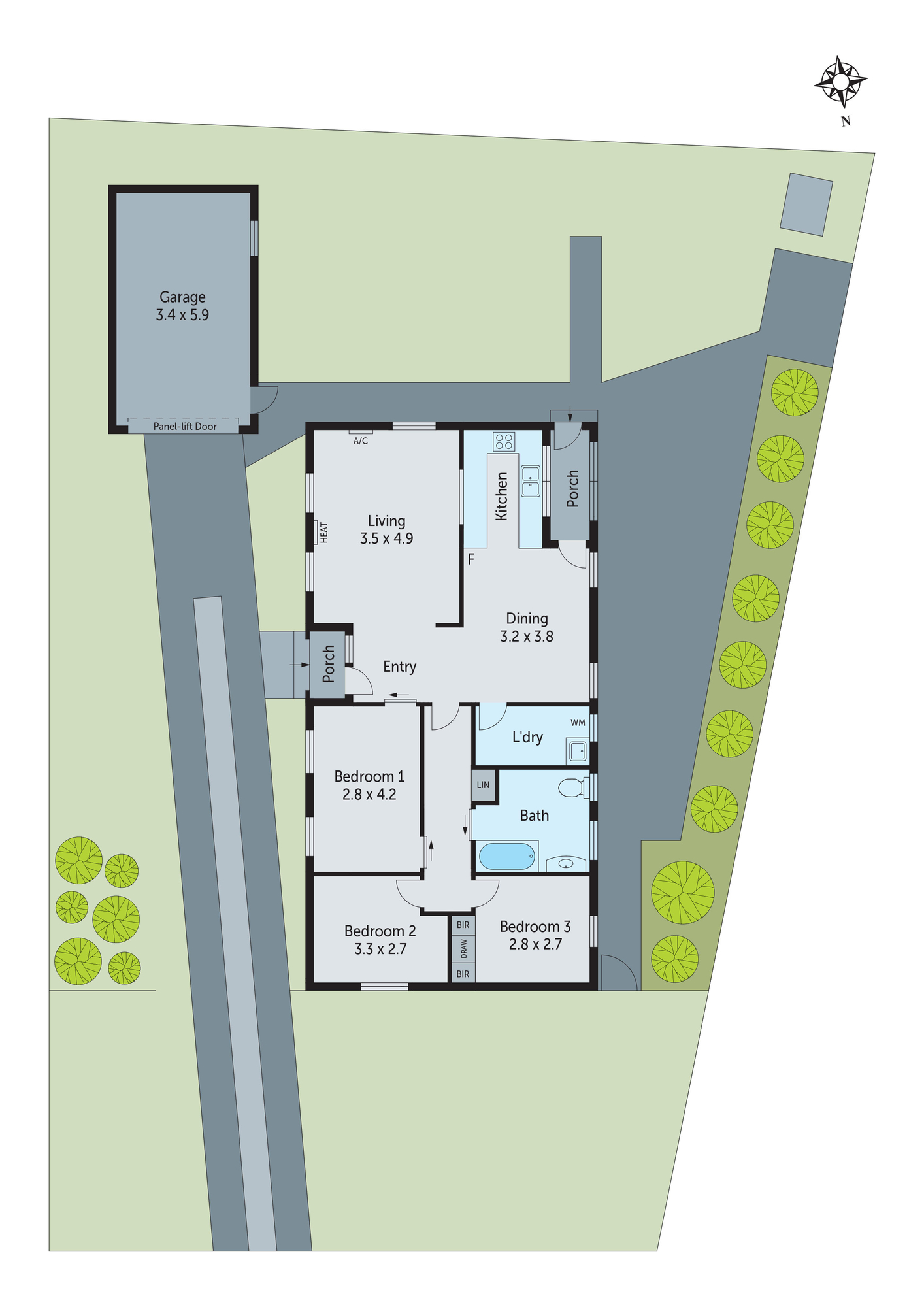 14 Wexford Court, Corio VIC 3214 - Floorplan