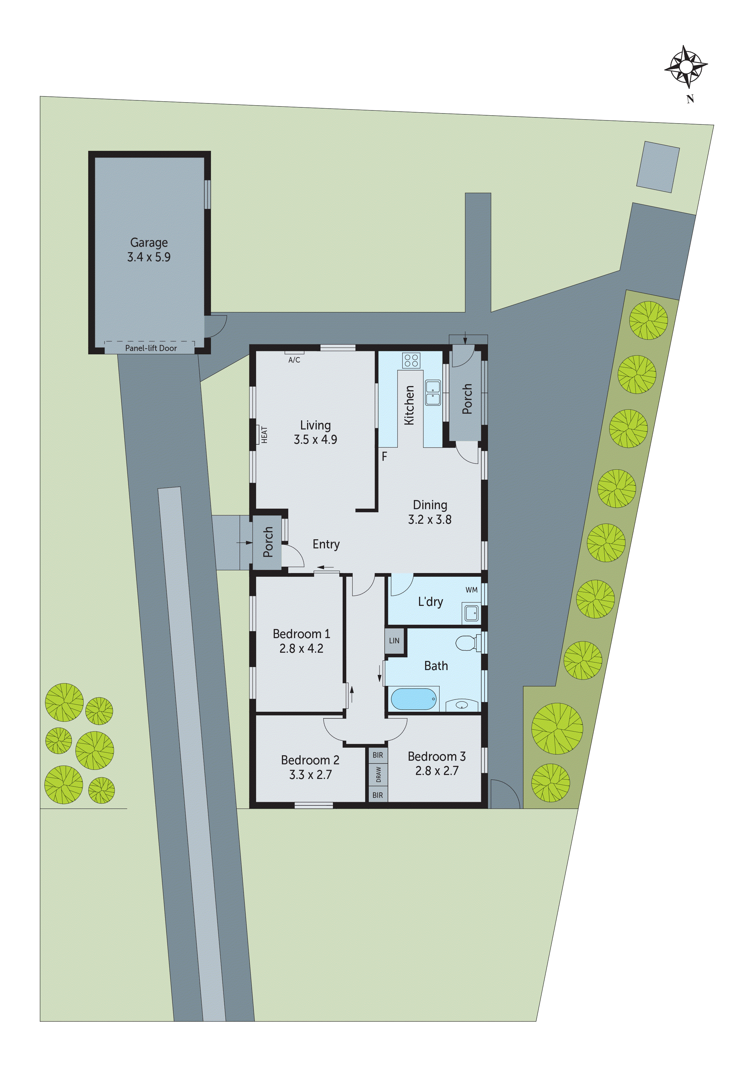 14 Wexford Court, Corio VIC 3214 - Floorplan