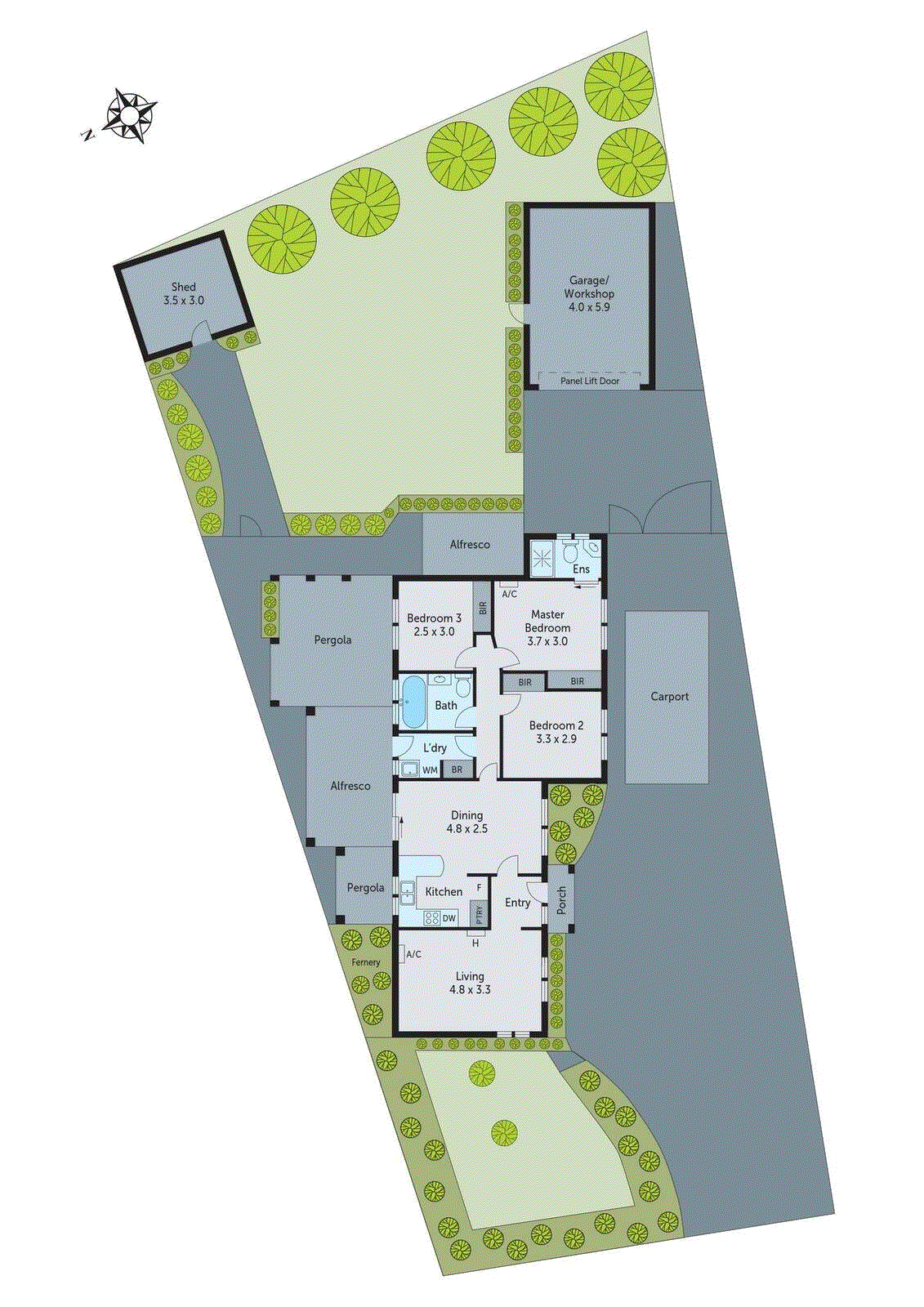 14 Winchester Court, Corio VIC 3214 - Floorplan