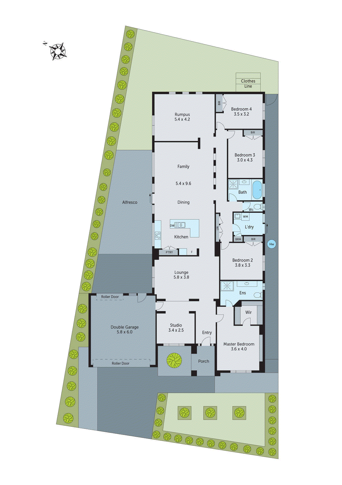 14 Zazzman Court, St Albans Park VIC 3219 - Floorplan