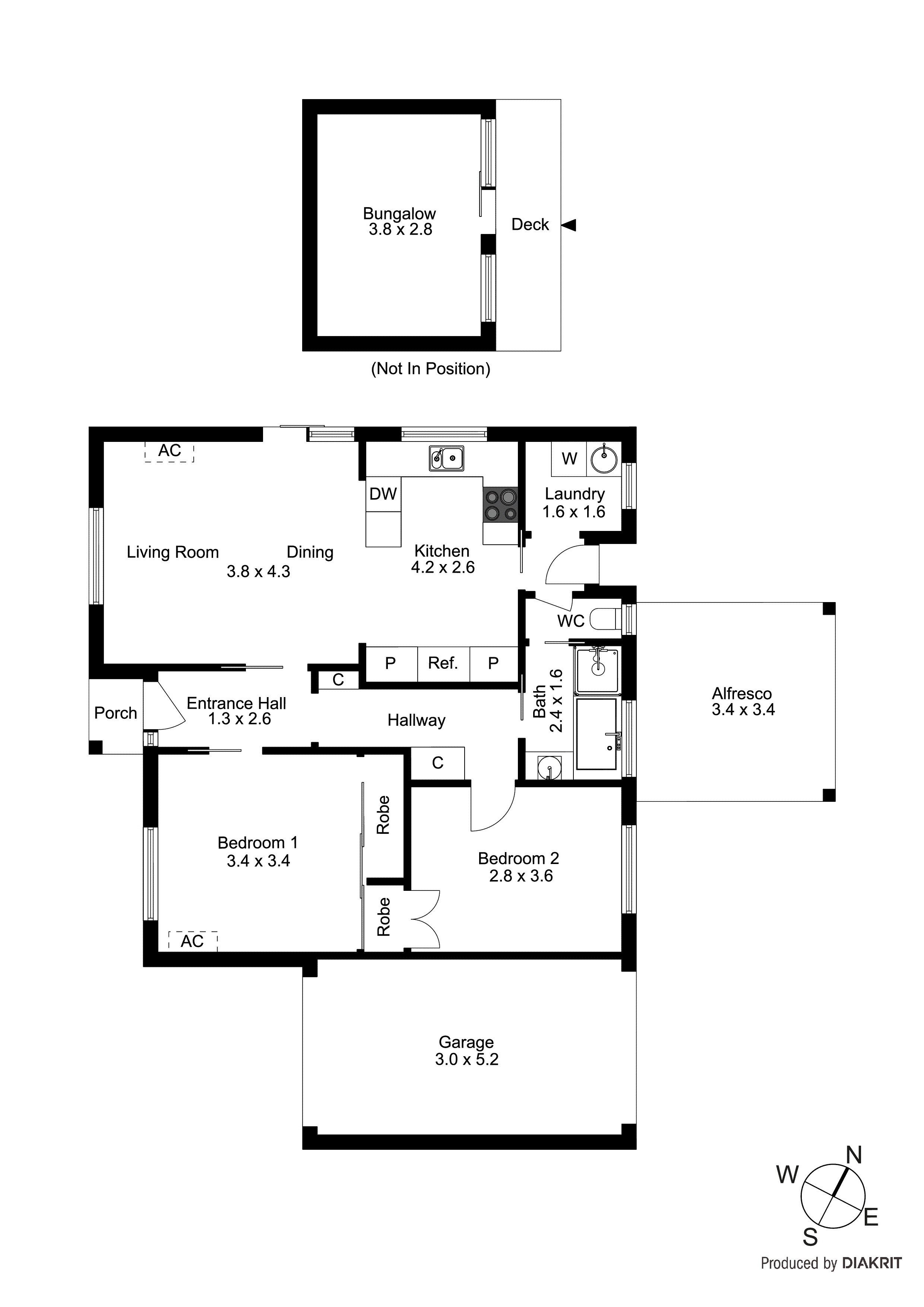 1/40 Bondi Road, Bonbeach VIC 3196 - Floorplan