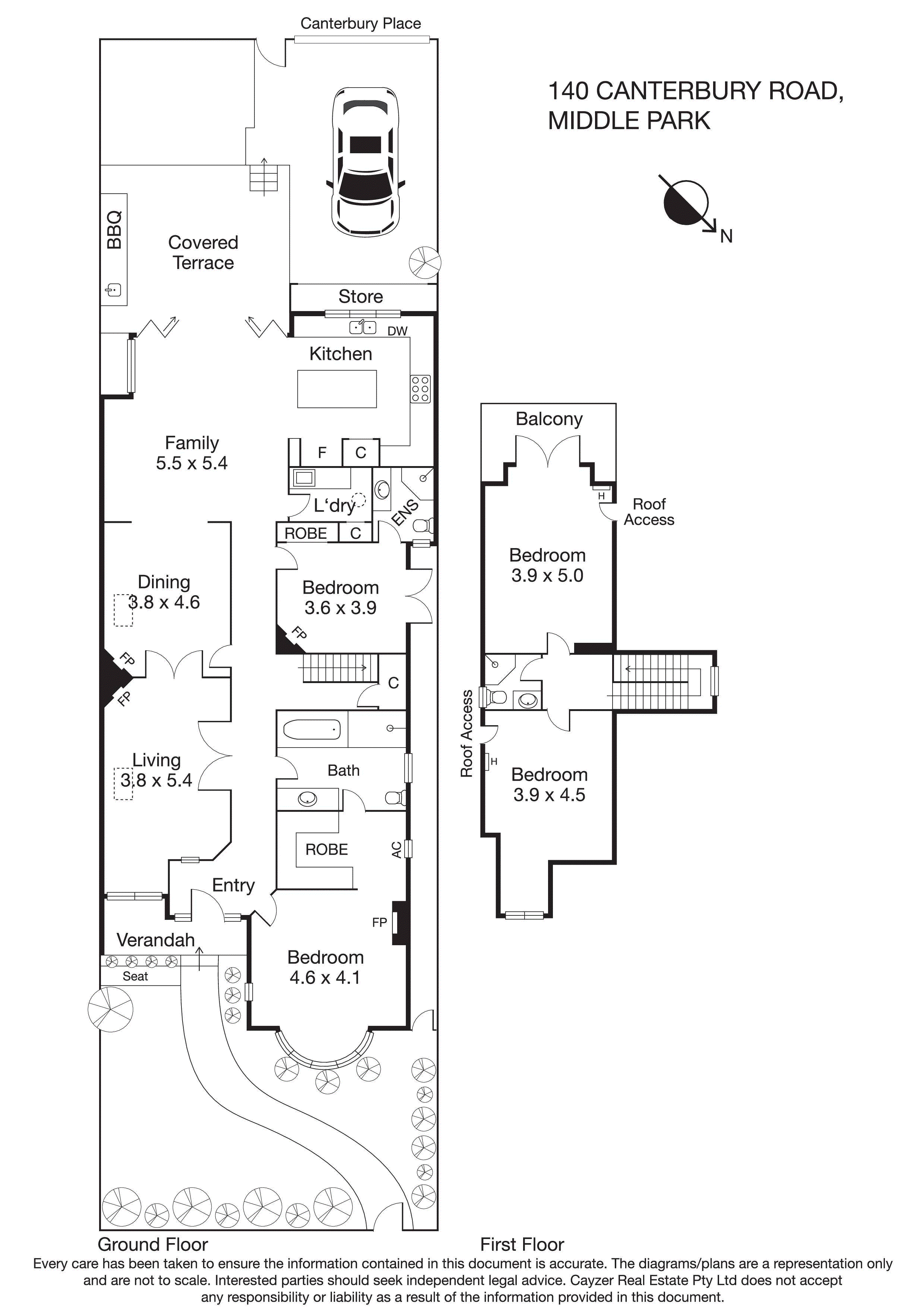 140 Canterbury Road, MIDDLE PARK VIC 3206 - Floorplan