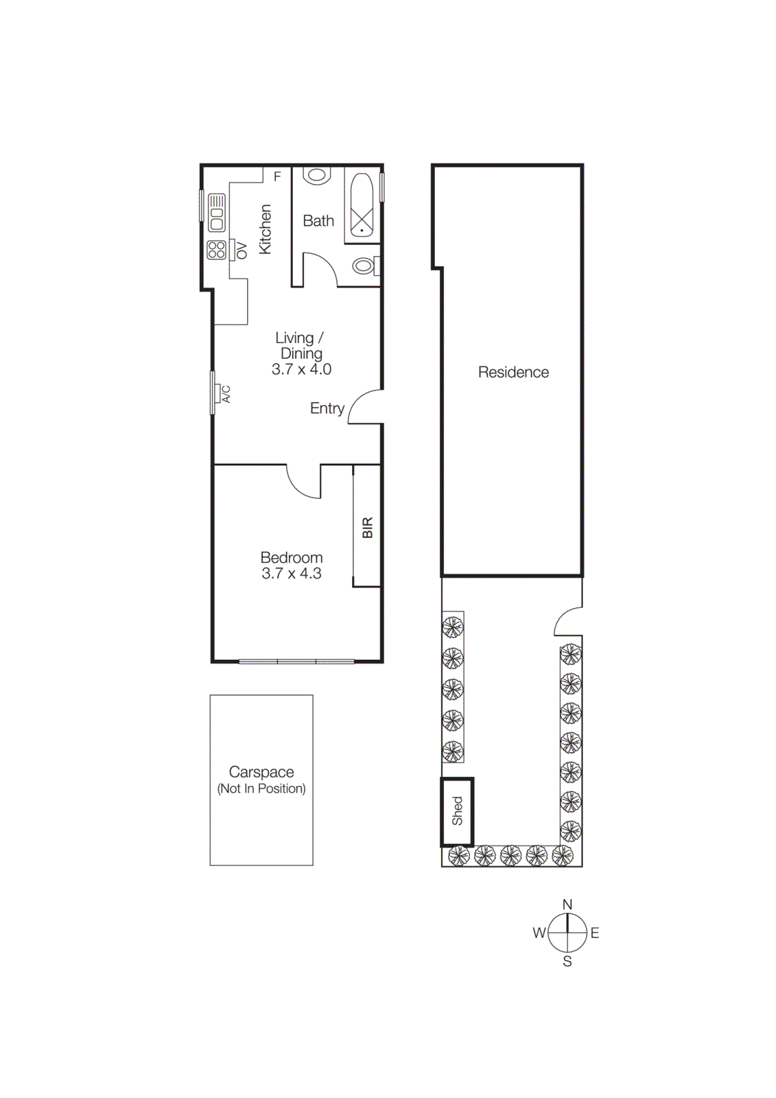 1/40 Charnwood Road, St Kilda VIC 3182 - Floorplan