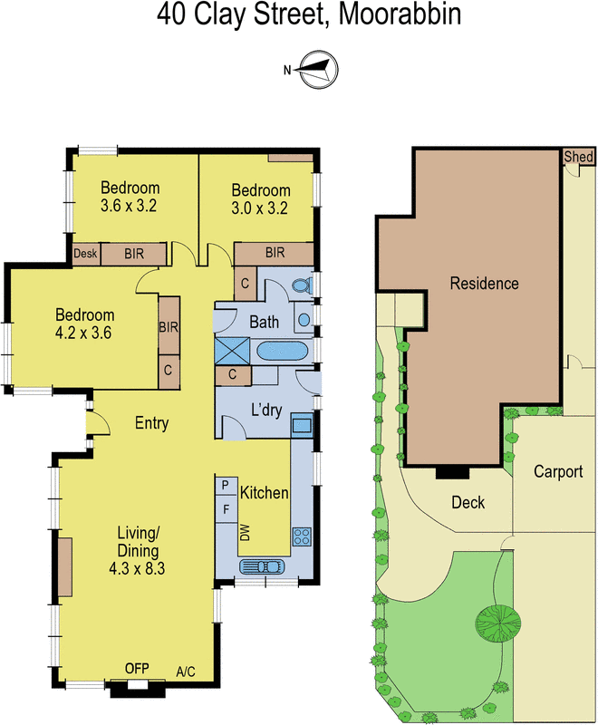1/40 Clay Street, Moorabbin VIC 3189 - Floorplan