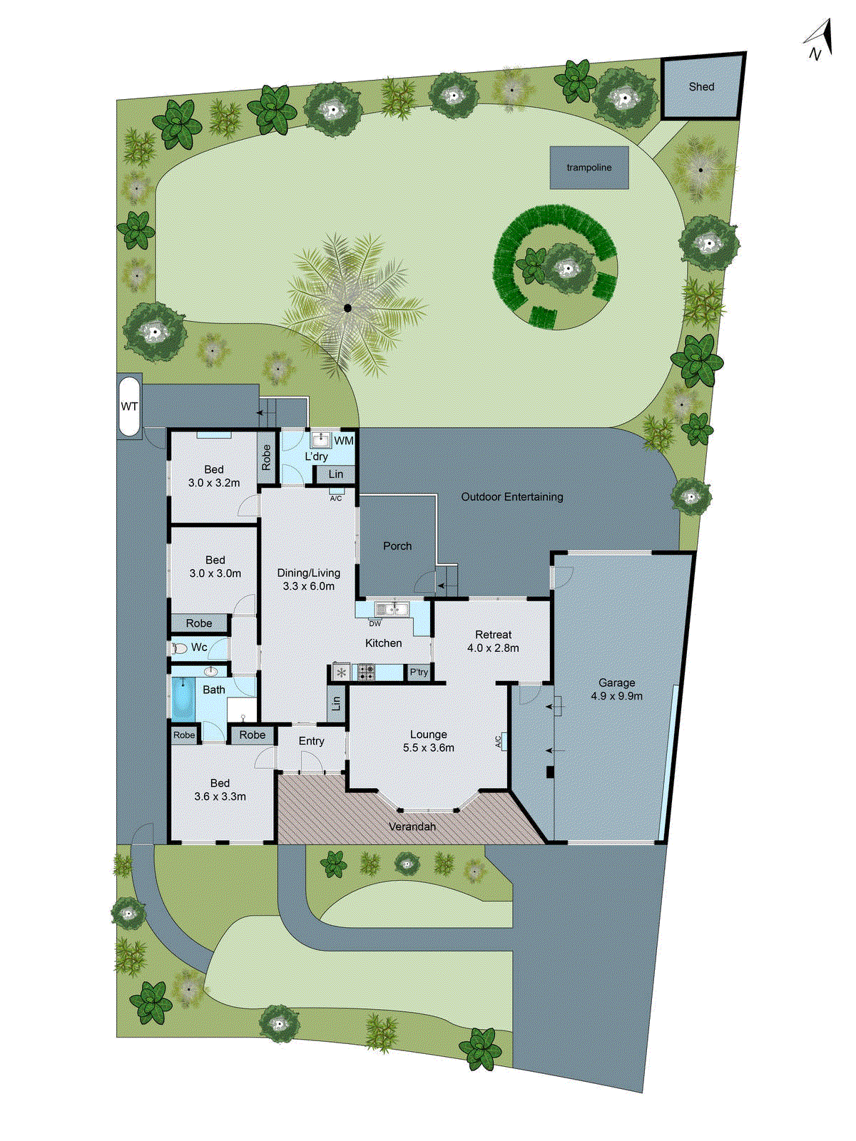 140 Heyers Road, Grovedale VIC 3216 - Floorplan