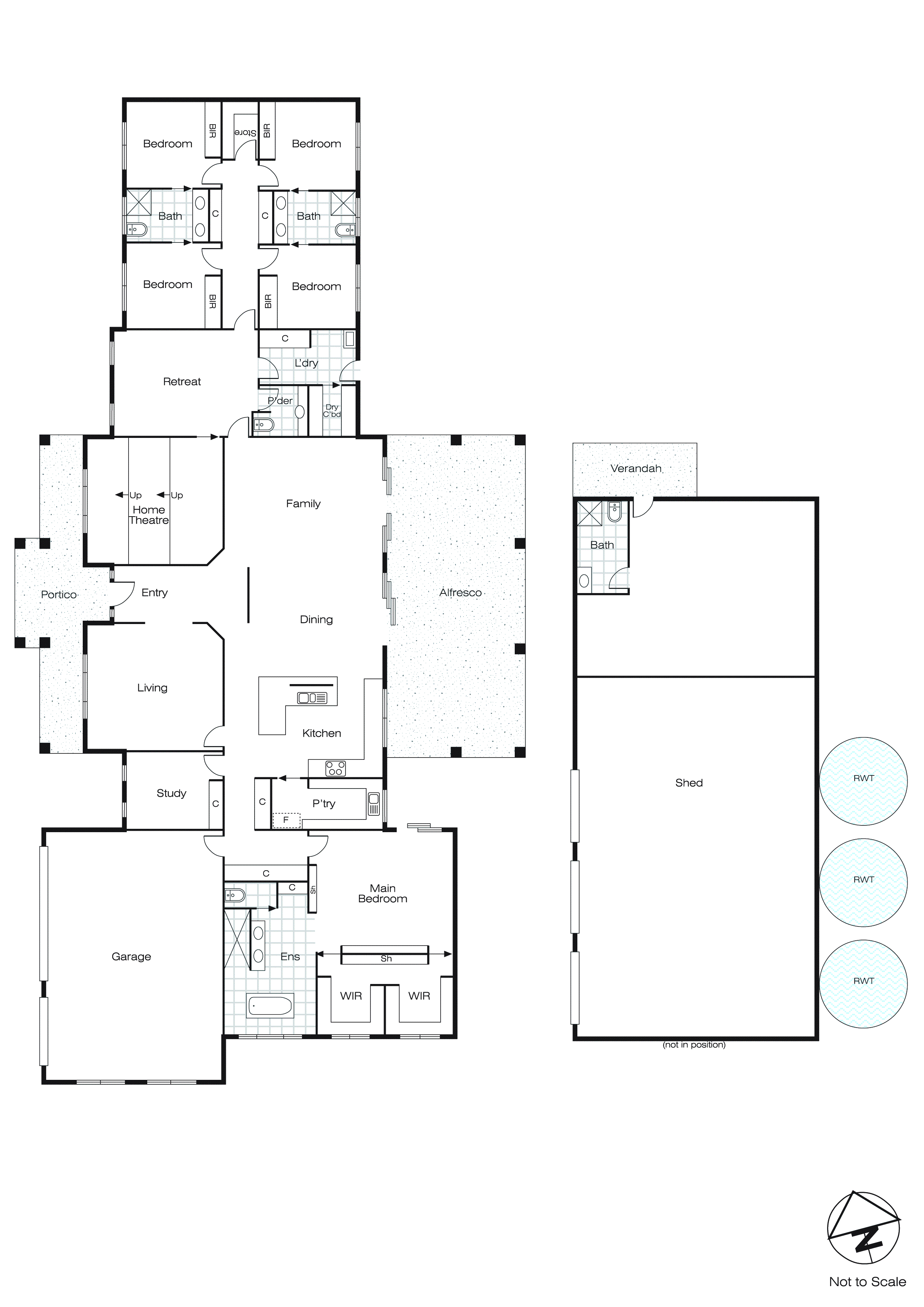 140 Ibis Gardens Court, Cardigan VIC 3352 - Floorplan