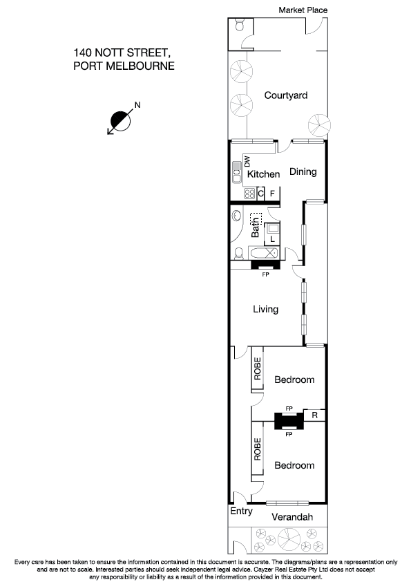 140 Nott Street, PORT MELBOURNE VIC 3207 - Floorplan